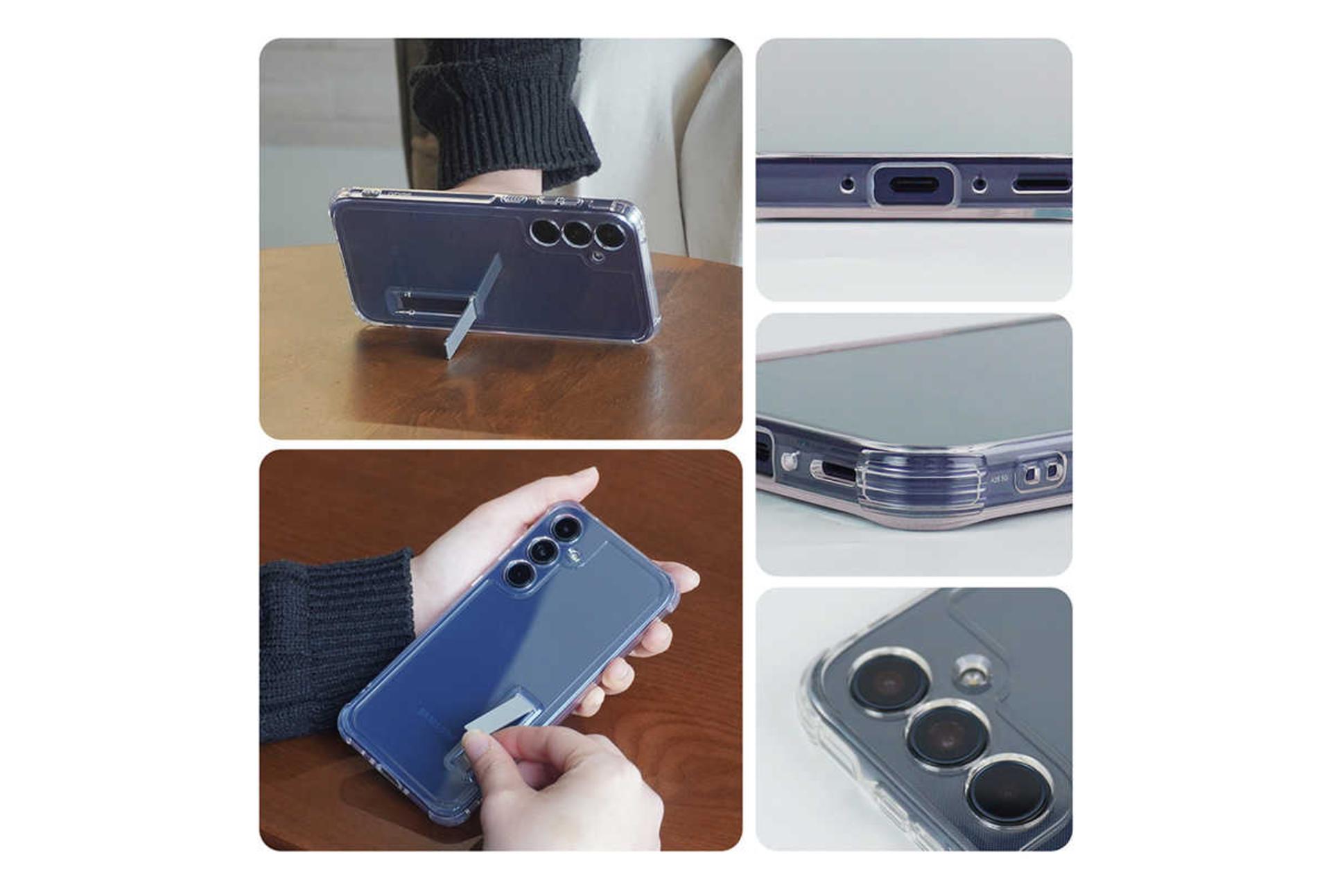 مشخصات قاب گوشی آراری مدل Flexield S مناسب سامسونگ Galaxy A55