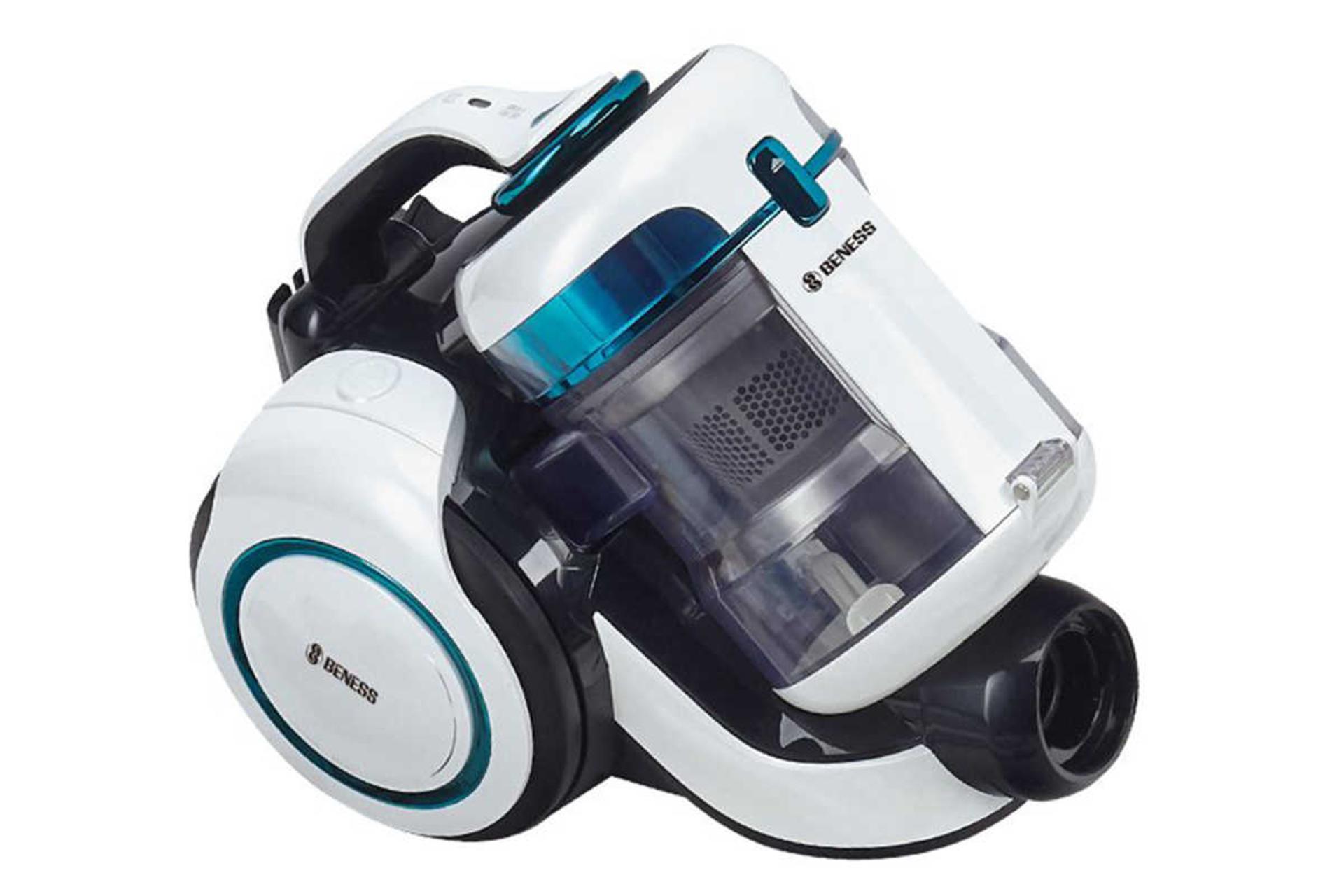 نمای سمت چپ جاروبرقی بنس BV-N351 رنگ سفید