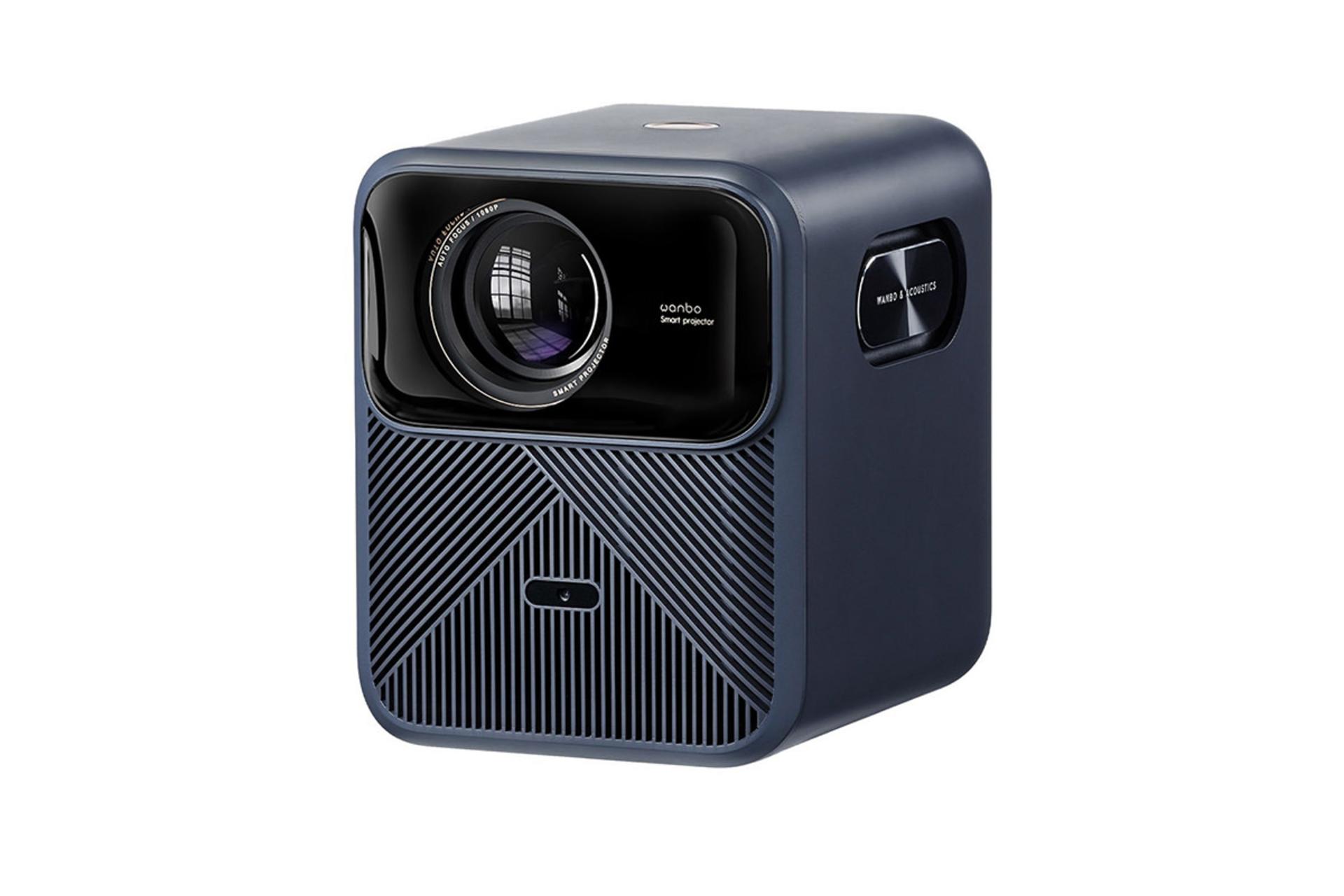 ویدیو پروژکتور شیائومی ونبو Xiaomi WANBO Mozart 1 Pro نمای جلو و جانبی