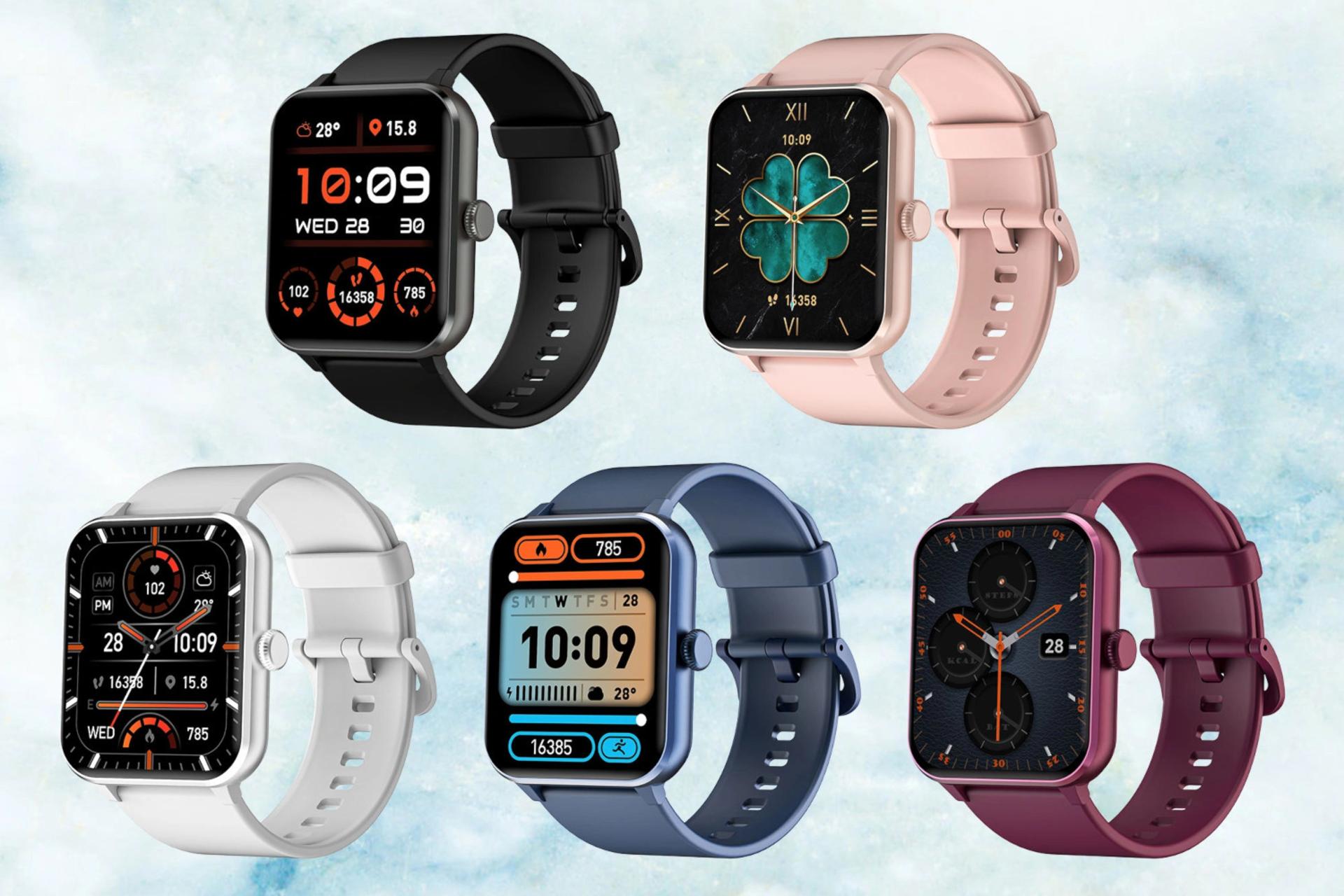 ساعت هوشمند بلک ویو Blackview R50 در رنگ های مختلف