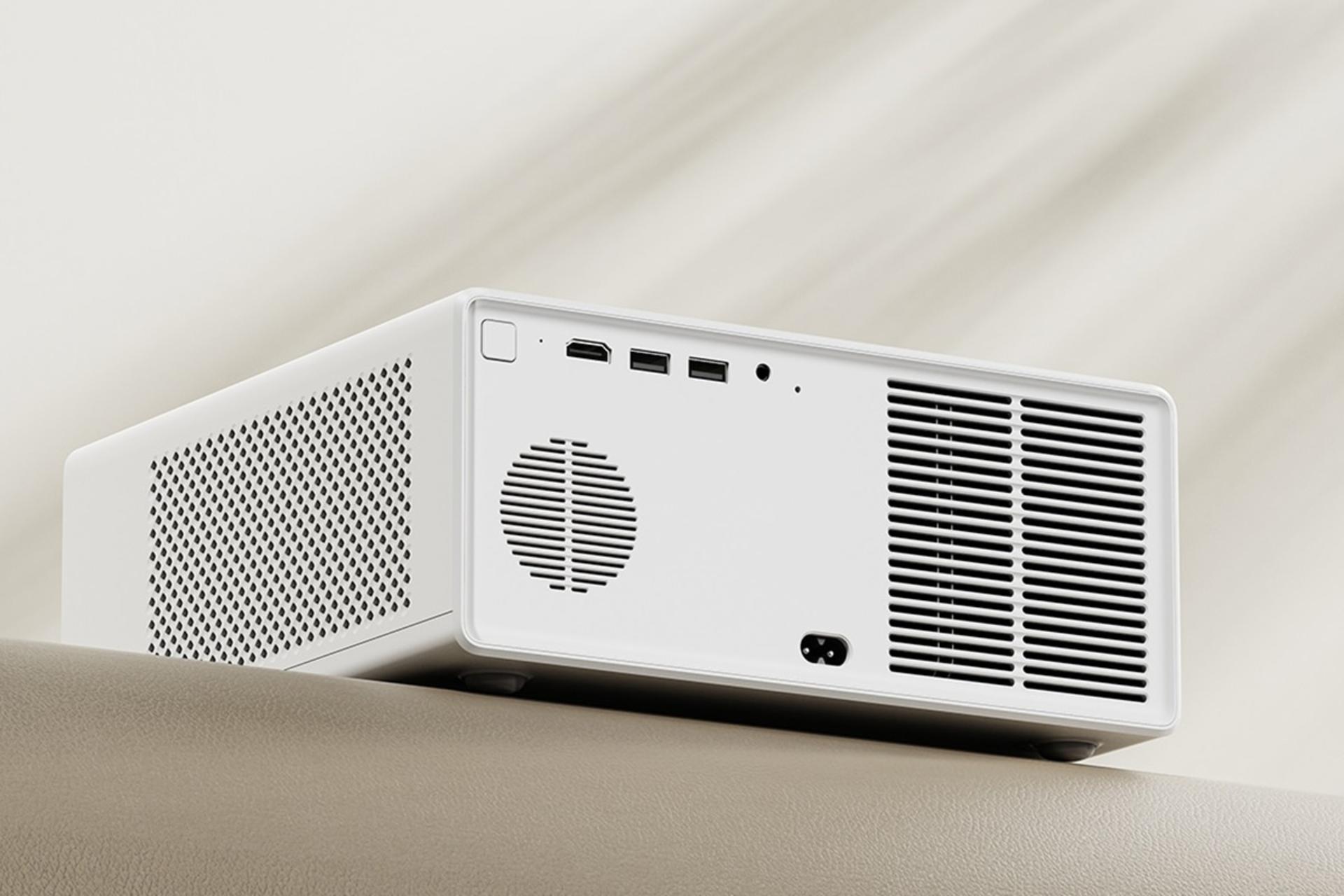 ویدیو پروژکتور شیائومی ونبو Xiaomi WANBO X5 Air نمای پشت و درگاه ها