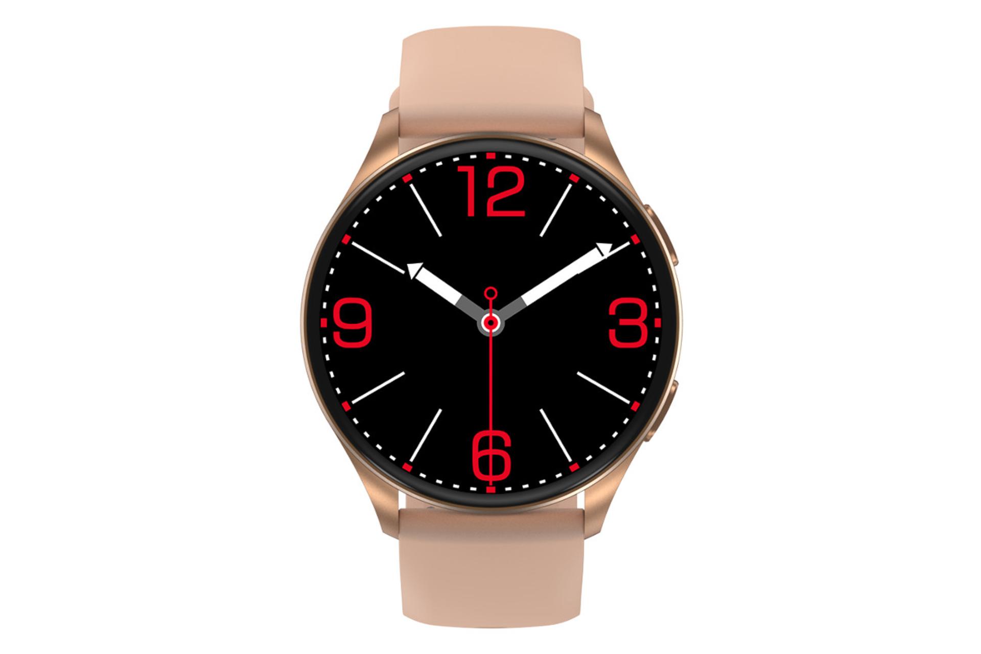 ساعت هوشمند بلک ویو Blackview X20 طلایی از نمای روبرو