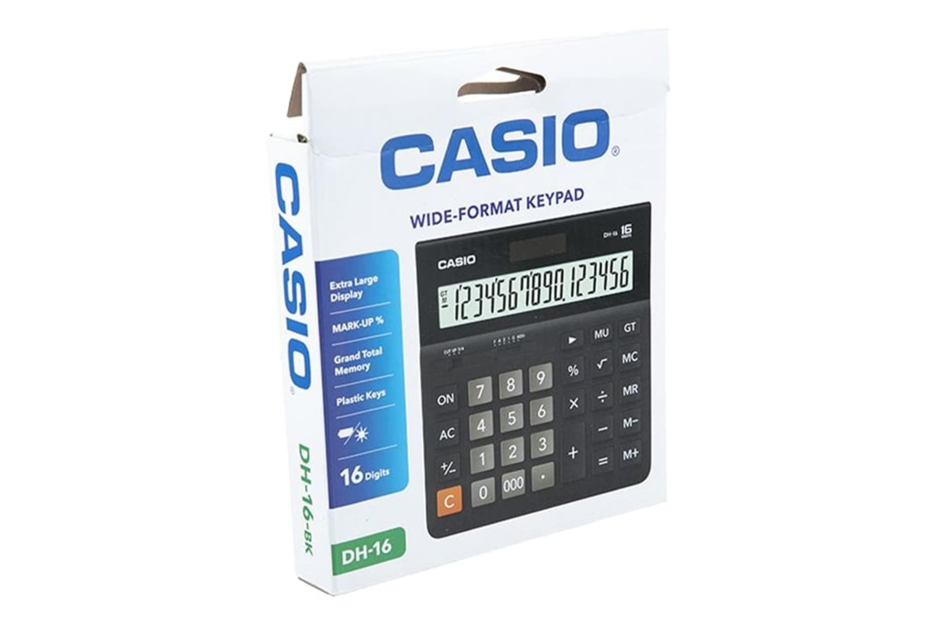 جعبه ماشین حساب کاسیو DH-16