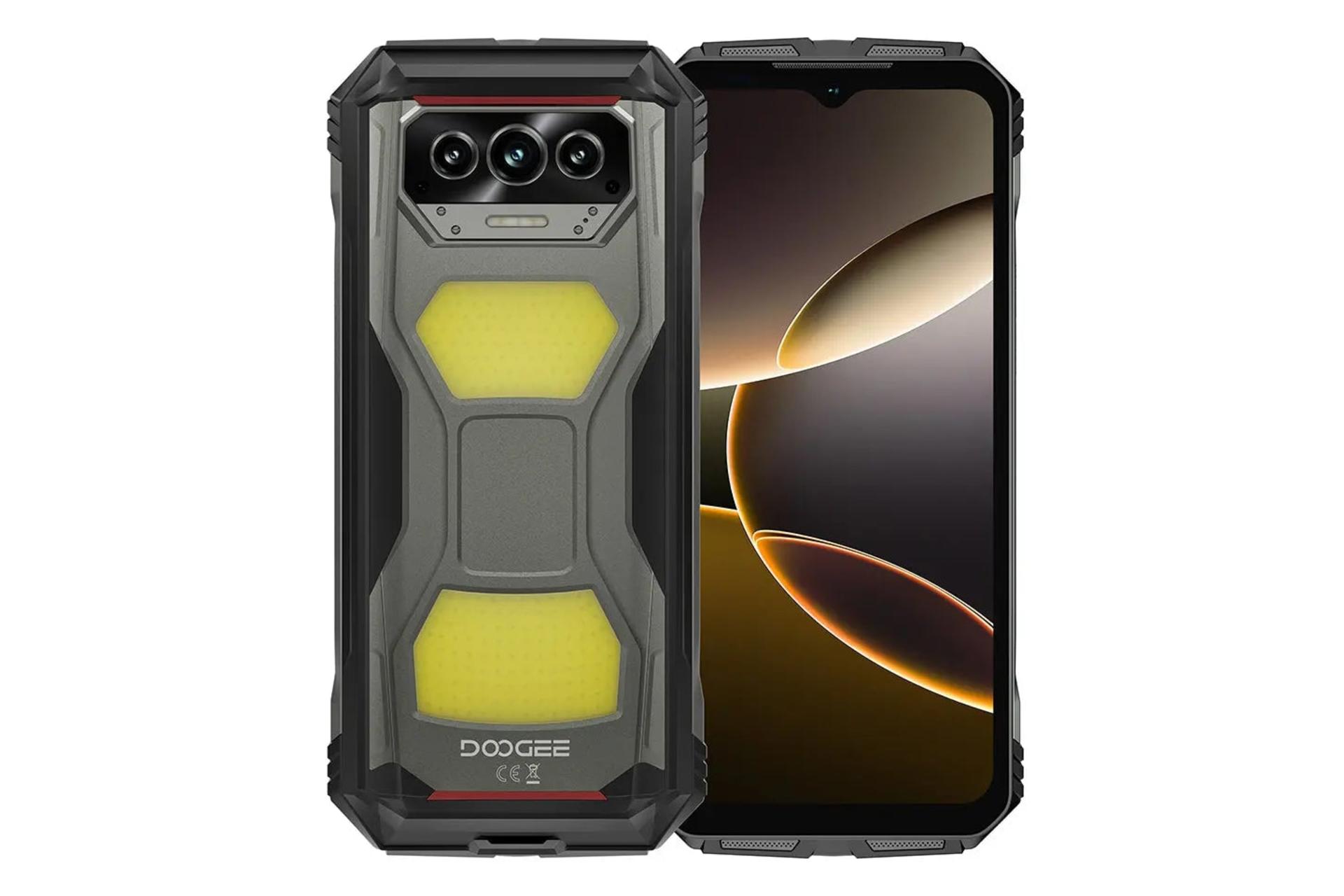 پنل جلو و پشت گوشی موبایل V Max S دوجی خاکستری / Doogee V Max S