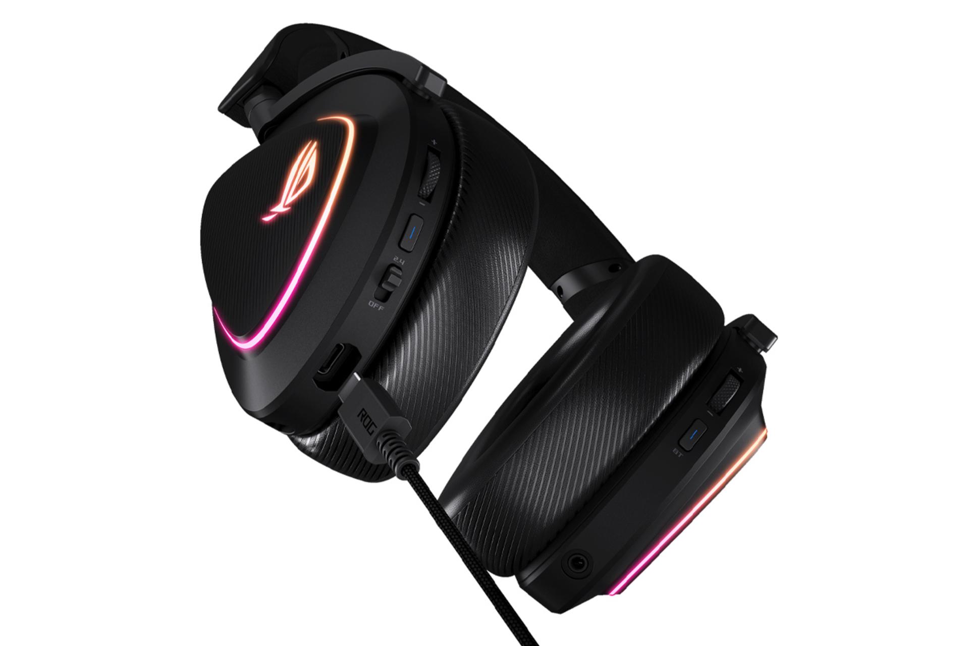 کانکتور و اتصال هدفون ایسوس ROG Delta II