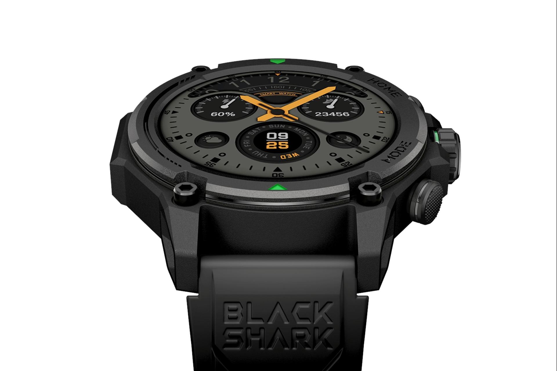 نمای جانبی ساعت هوشمند شیائومی بلک شارک Xiaomi Black Shark GS3