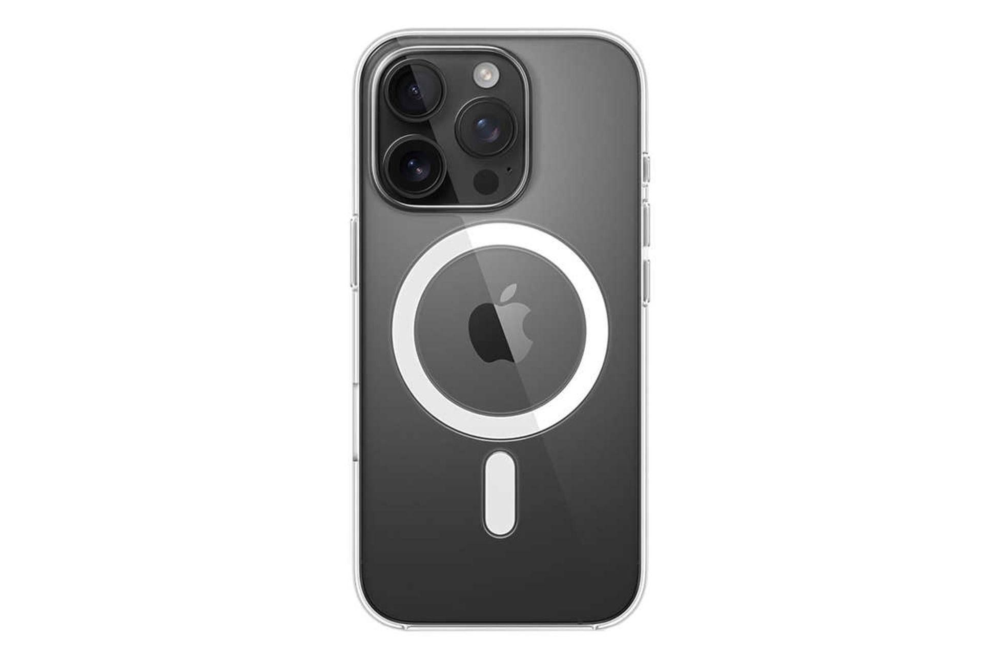 نمای پشت قاب گوشی آلتیمیت شیلد مدل Clear Magsafe UL مناسب اپل iPhone 16 Pro Max