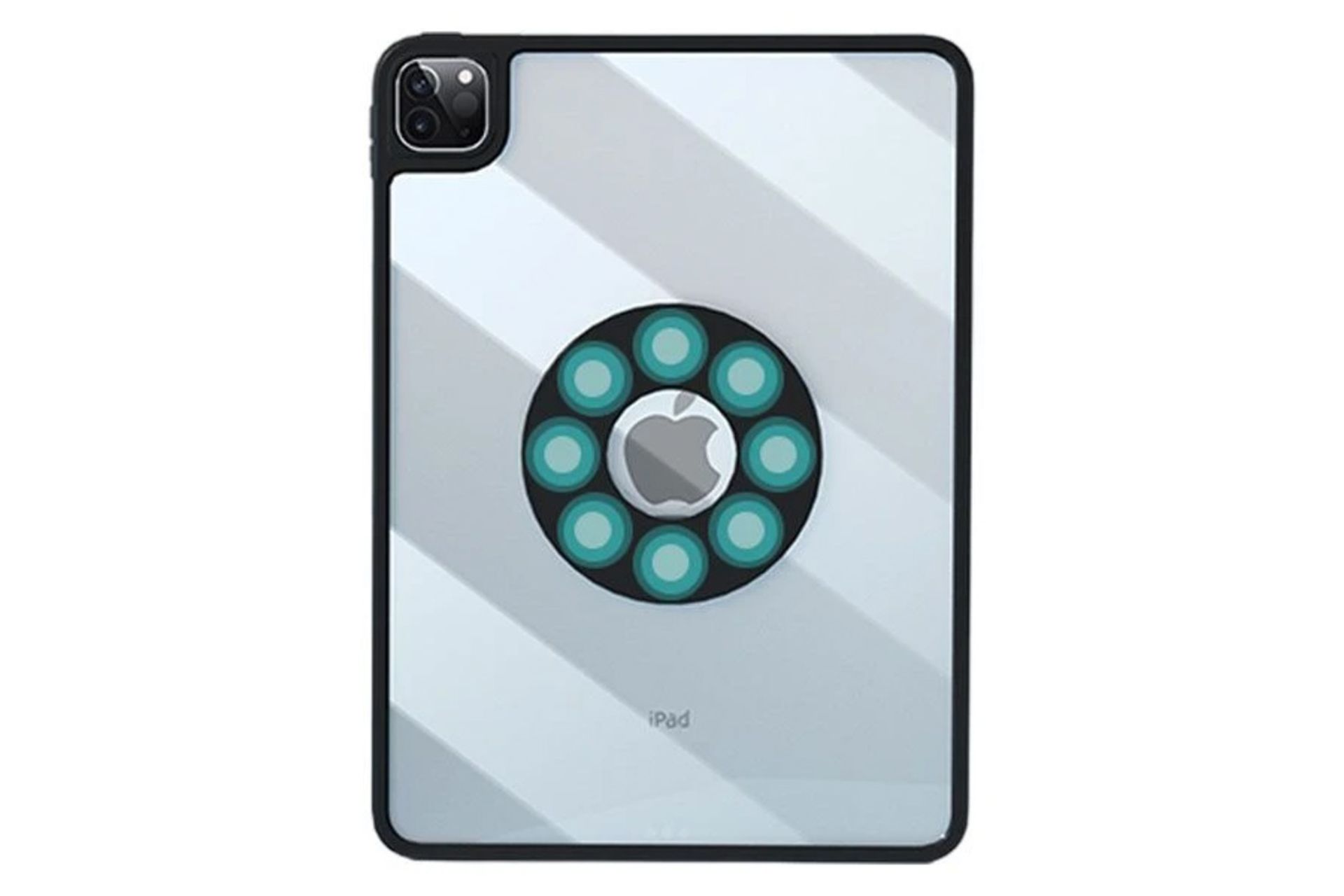 ابعاد و اندازه قاب تبلت کیف کلاسوری اپیکوی مدل Xundd Rotating 360 مناسب اپل iPad Pro 13 2024