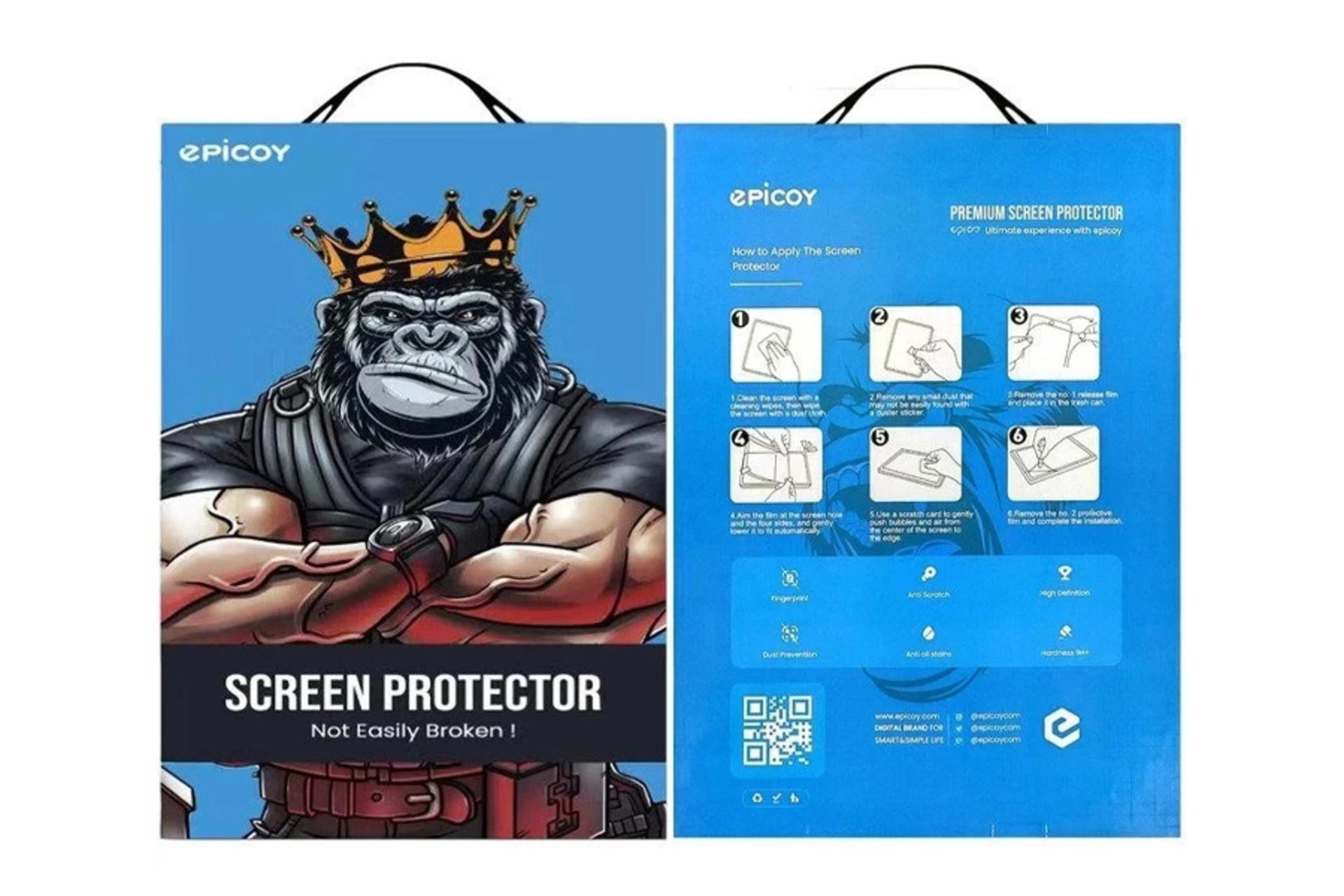 جعبه قاب تبلت کیف کلاسوری اپیکوی مدل Xundd Rotating 360 مناسب اپل iPad Pro 13 2024