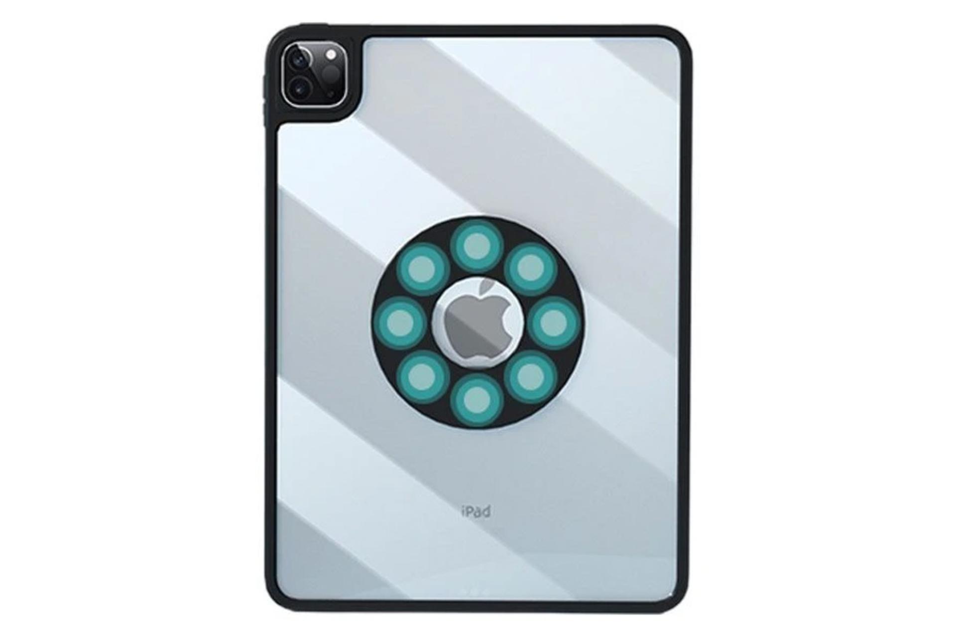 ابعاد و اندازه قاب تبلت کیف کلاسوری اپیکوی مدل Xundd Rotating 360 مناسب اپل iPad Pro 11 2024