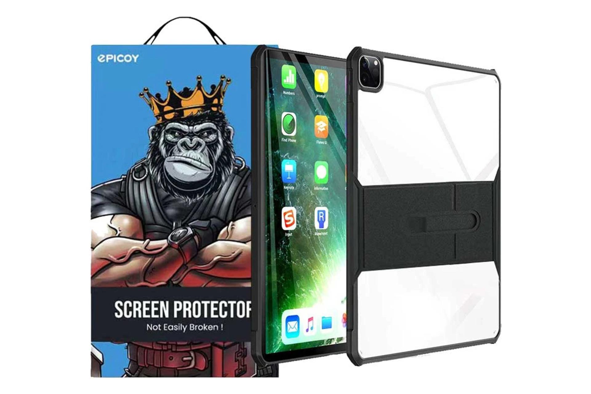 جعبه قاب تبلت اپیکوی مدل Xundd Stand Holder مناسب اپل iPad Pro 12.9 2022 / 2021 / 2020