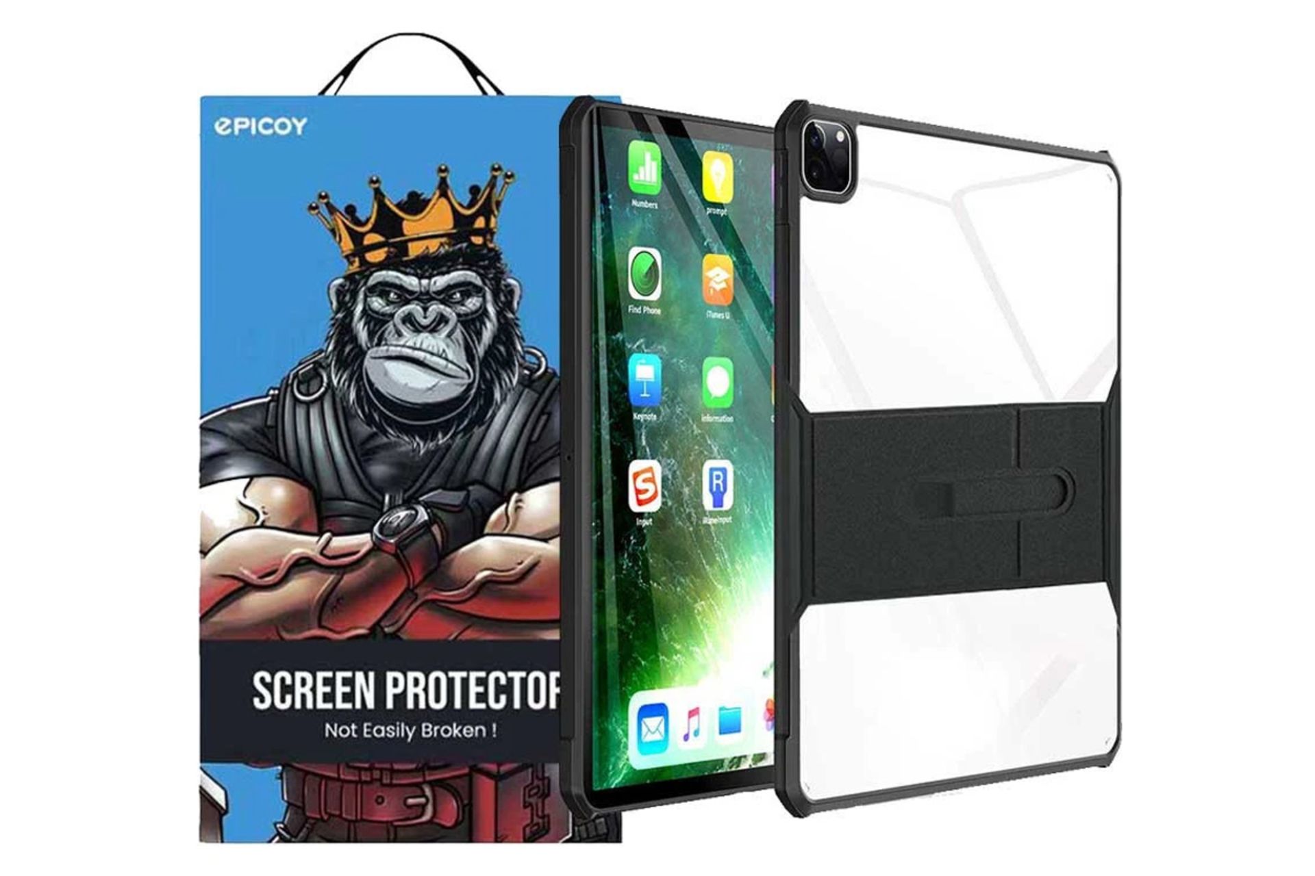 جعبه قاب تبلت اپیکوی مدل Xundd Stand Holder مناسب اپل iPad Air 13 2024 / Pro 12.9 2022 / 2021 / 2020