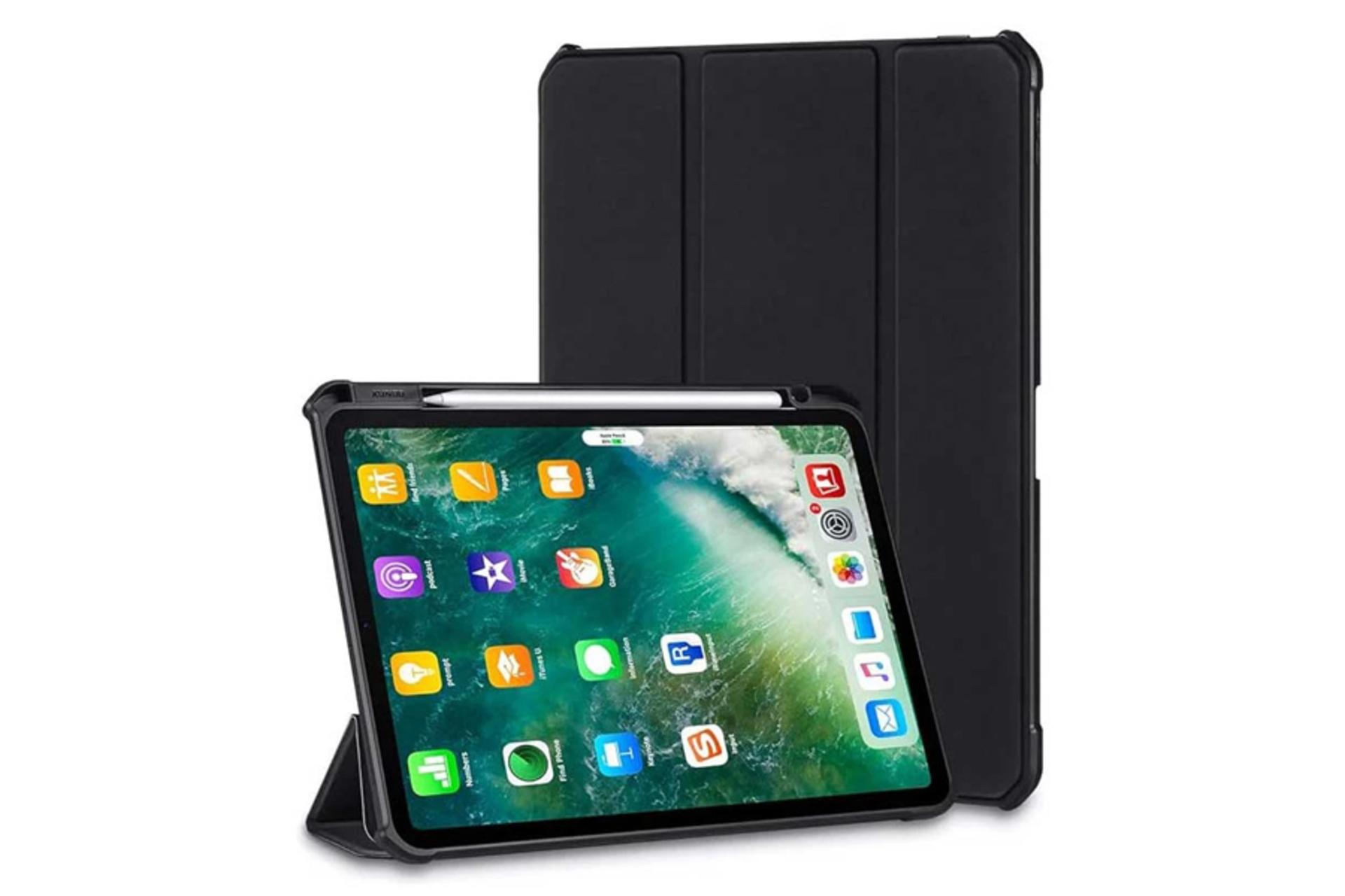 قاب تبلت کیف کلاسوری اپیکوی مدل Xundd Leather مناسب اپل iPad Air 11 2024 / Air 2022 / 2020