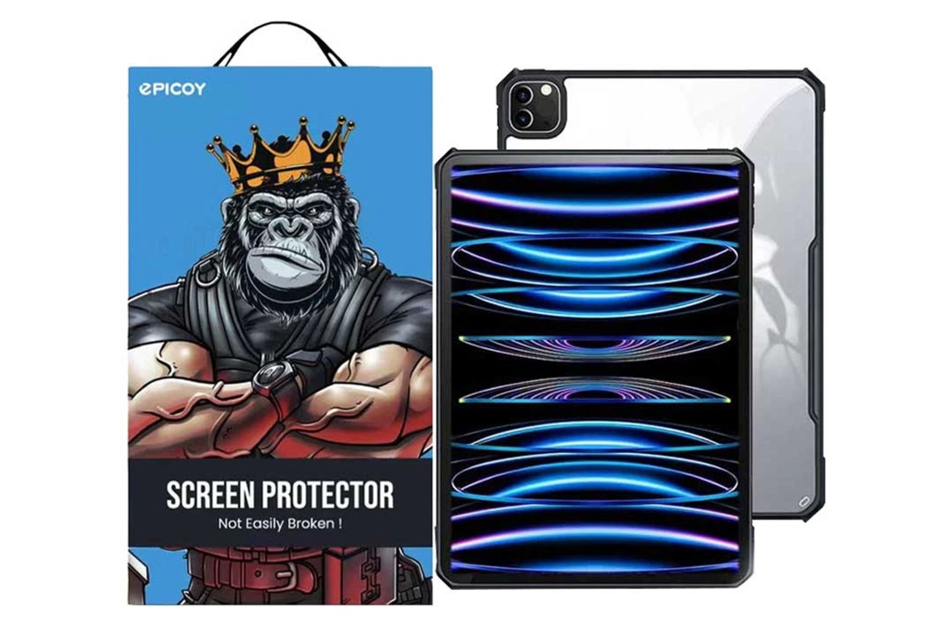 جعبه قاب تبلت اپیکوی مدل Xundd Beatle مناسب اپل iPad Pro 12.9 2022 / 2021 / 2020