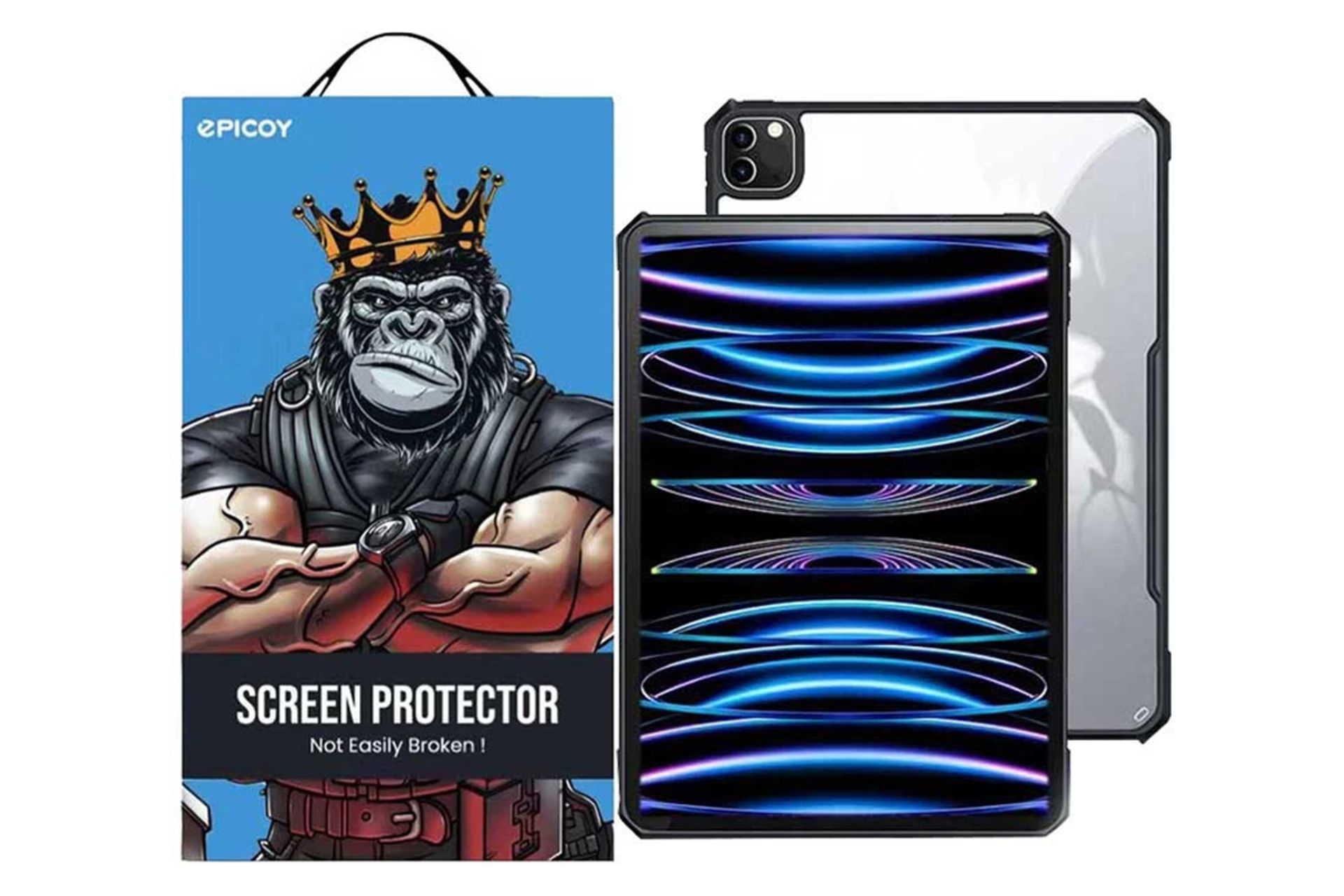 جعبه قاب تبلت اپیکوی مدل Xundd Beatle مناسب اپل iPad Air 13 2024 / Pro 12.9 2022 / 2021 / 2020