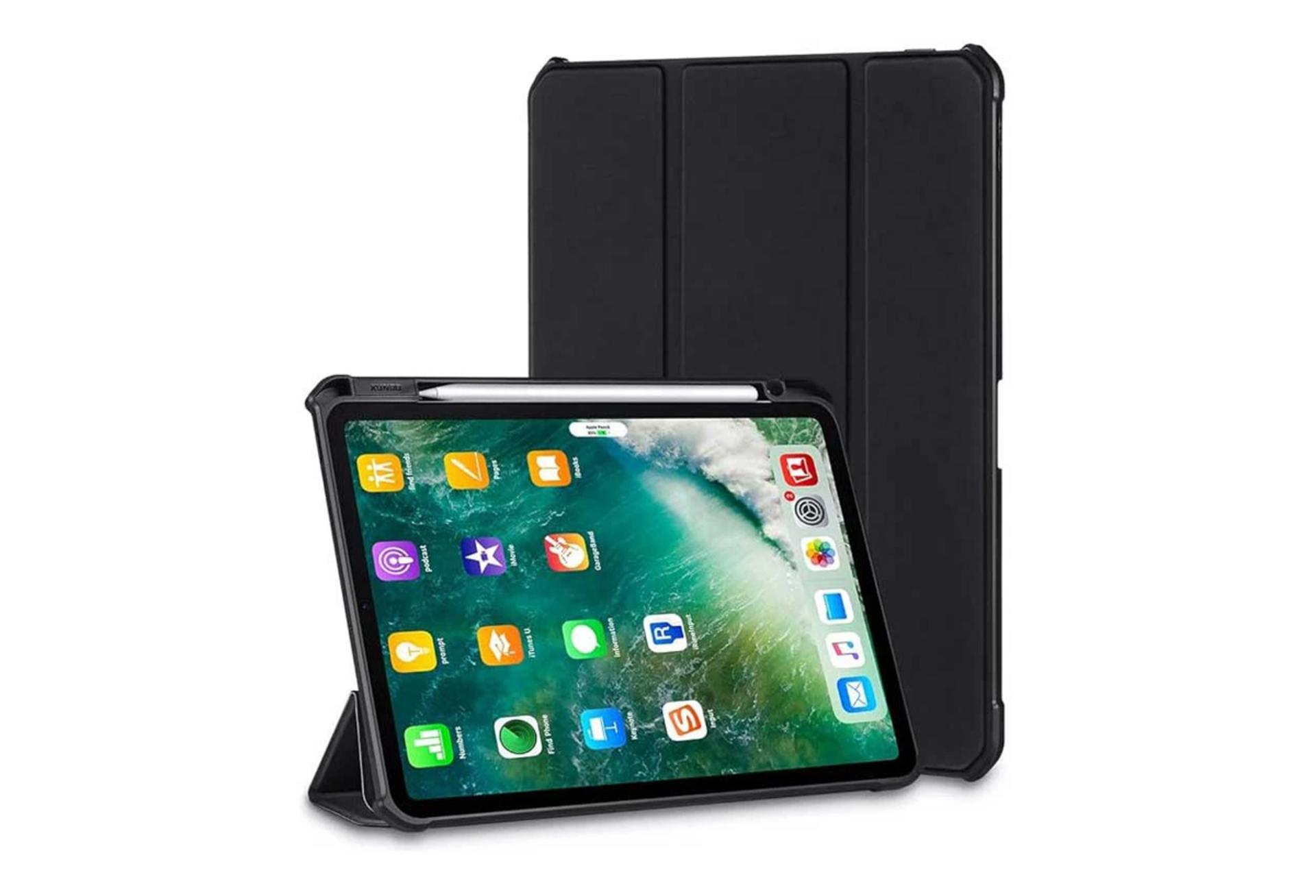 قاب تبلت کیف کلاسوری اپیکوی مدل Xundd Leather مناسب اپل iPad Air 13 2024 / Pro 12.9 2022 / 2021 / 2020