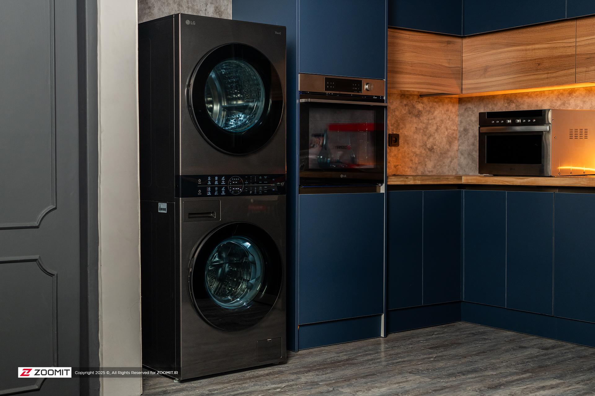 بررسی WashTower ال‌جی؛ خداحافظی با بند رخت