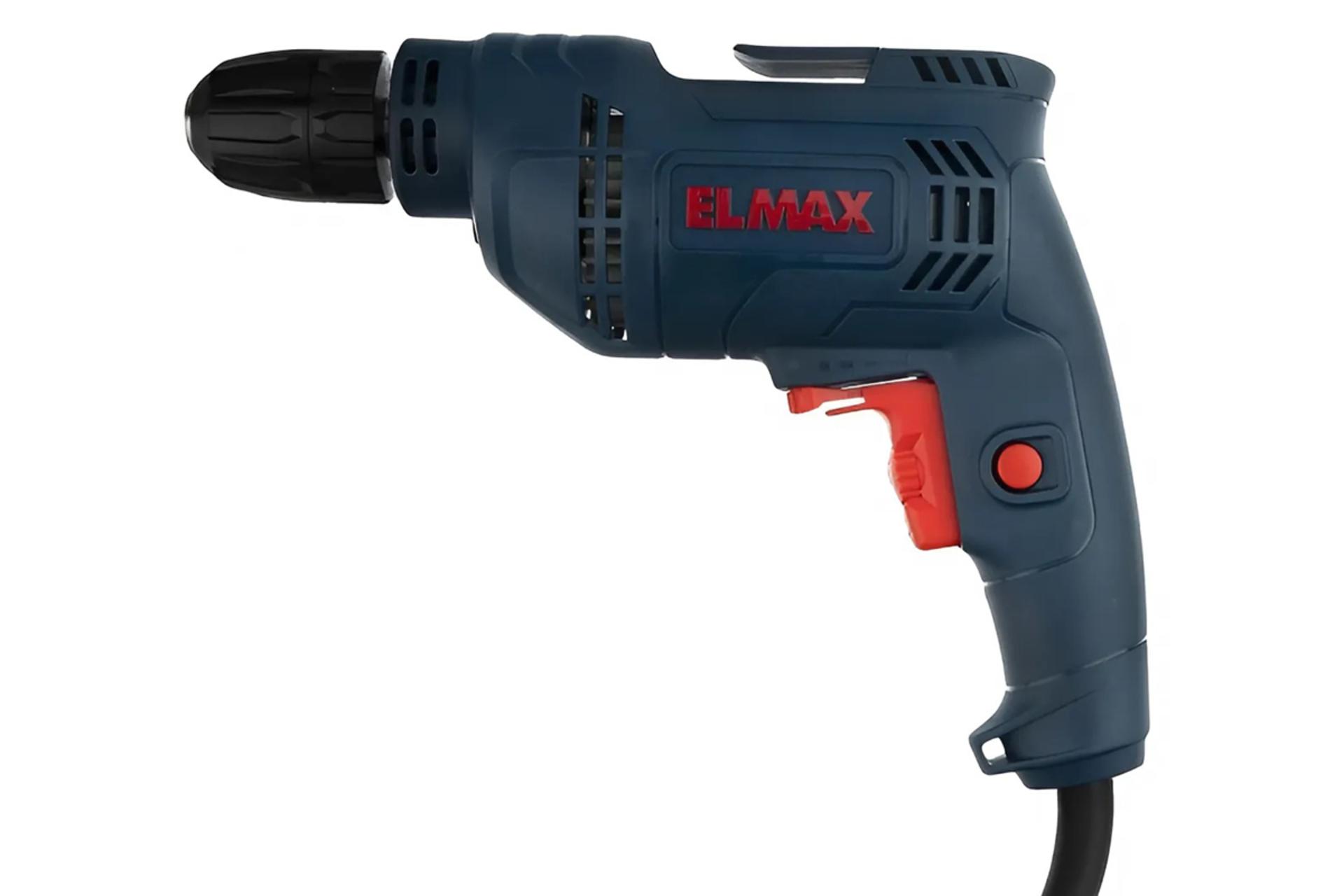 نمای کنار دریل ساده برقی المکس E.D 120