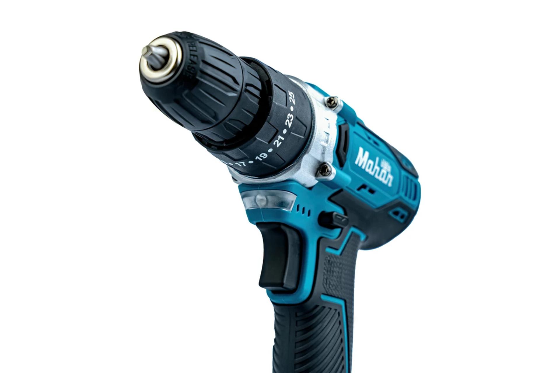 قدرت و توان دریل چکشی شارژی ماهان 21V