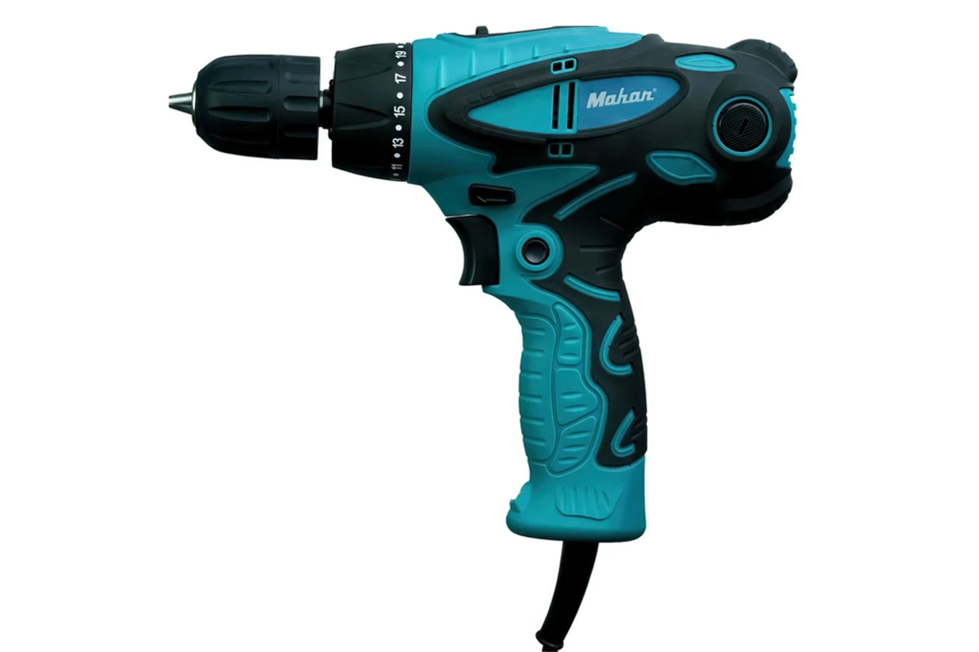 نمای کنار دریل پیچ گوشتی برقی ماهان 6108s