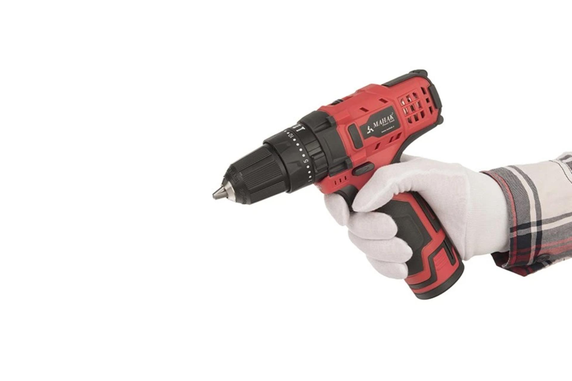 ابعاد و اندازه دریل پیچ گوشتی شارژی محک CID-12 Li