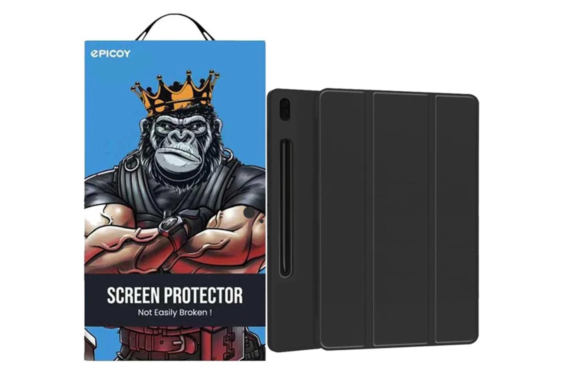 جعبه قاب تبلت کیف کلاسوری اپیکوی مدل Xundd Leather مناسب سامسونگ Galaxy Tab S8 Plus / S7 Plus / S7 FE