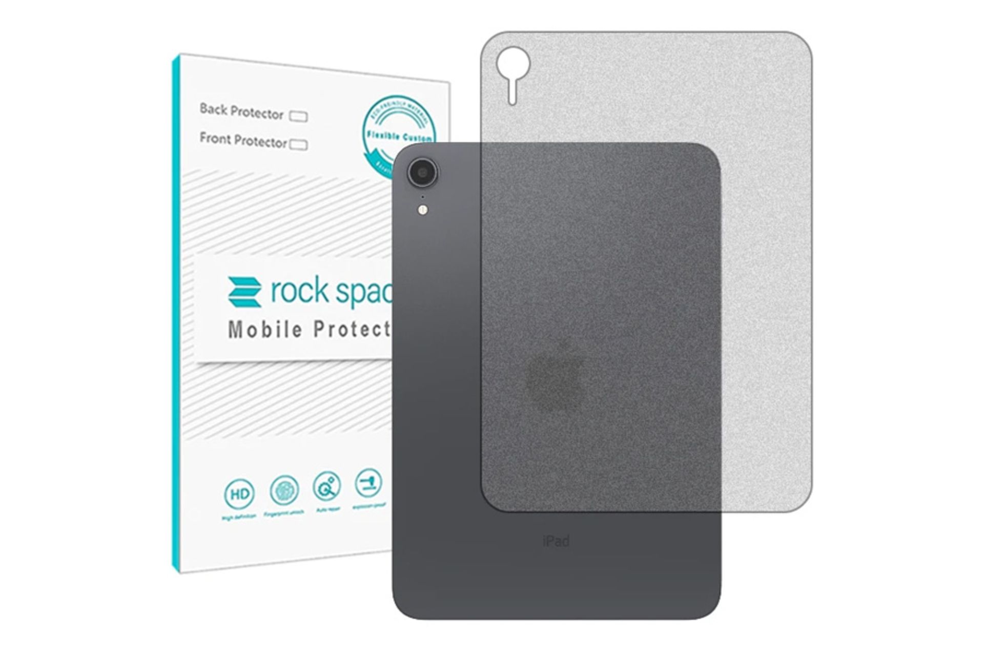 محافظ صفحه نمایش تبلت راک اسپیس Rock Space HyMTT Back Protector for Apple iPad mini 2021