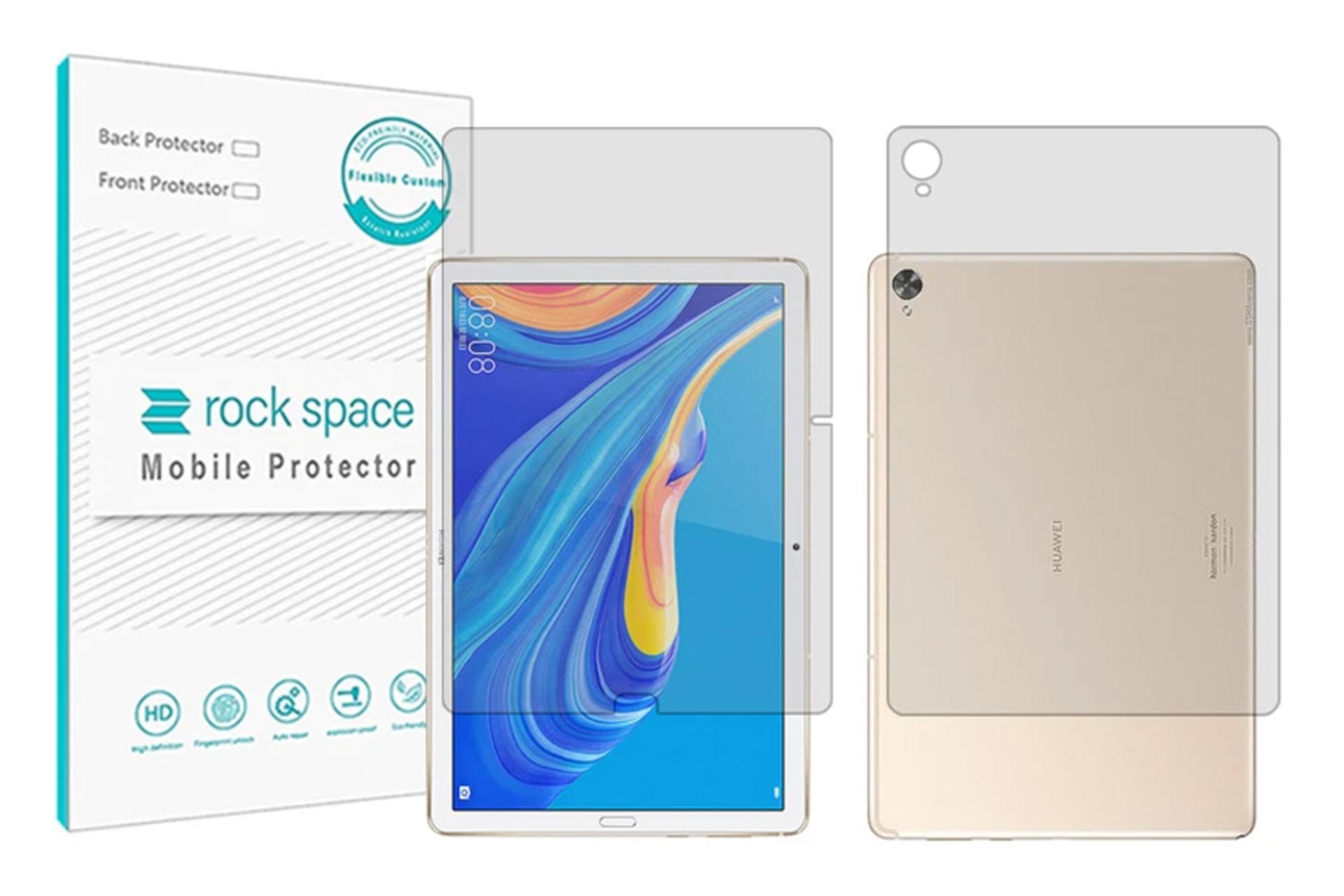 محافظ صفحه نمایش تبلت راک اسپیس Rock Space Hygel for Huawei MediaPad M6 10.8 with Back Protector