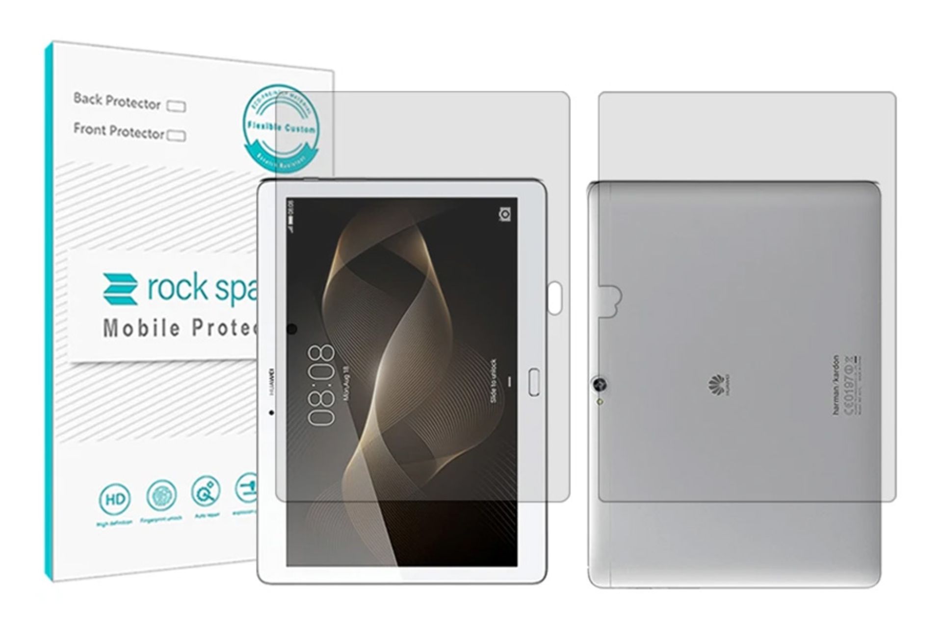 محافظ صفحه نمایش تبلت راک اسپیس Rock Space Hygel for Huawei MediaPad M2 10.0 with Back Protector