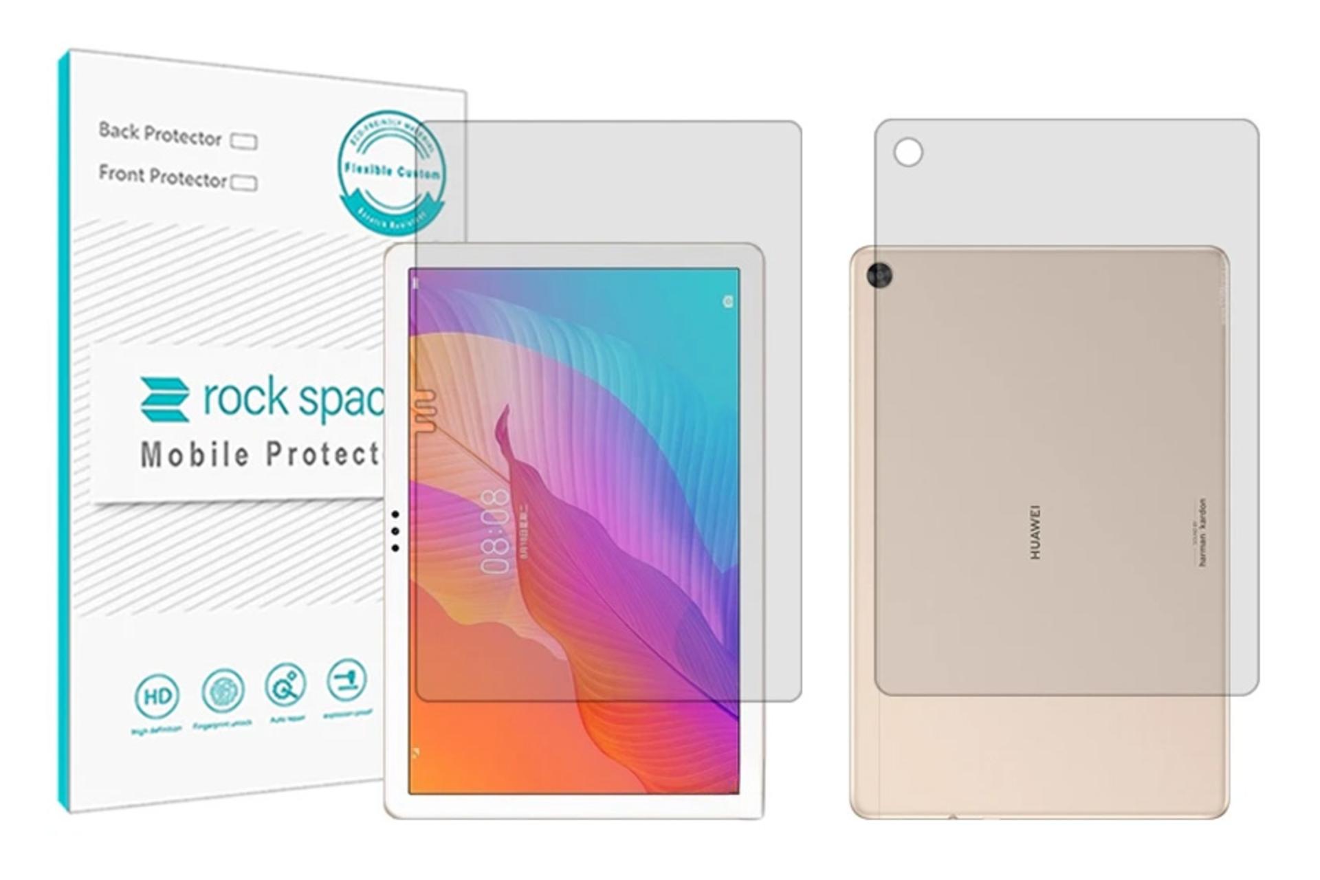 محافظ صفحه نمایش تبلت راک اسپیس Rock Space Hygel for Huawei MatePad T 10s with Back Protector