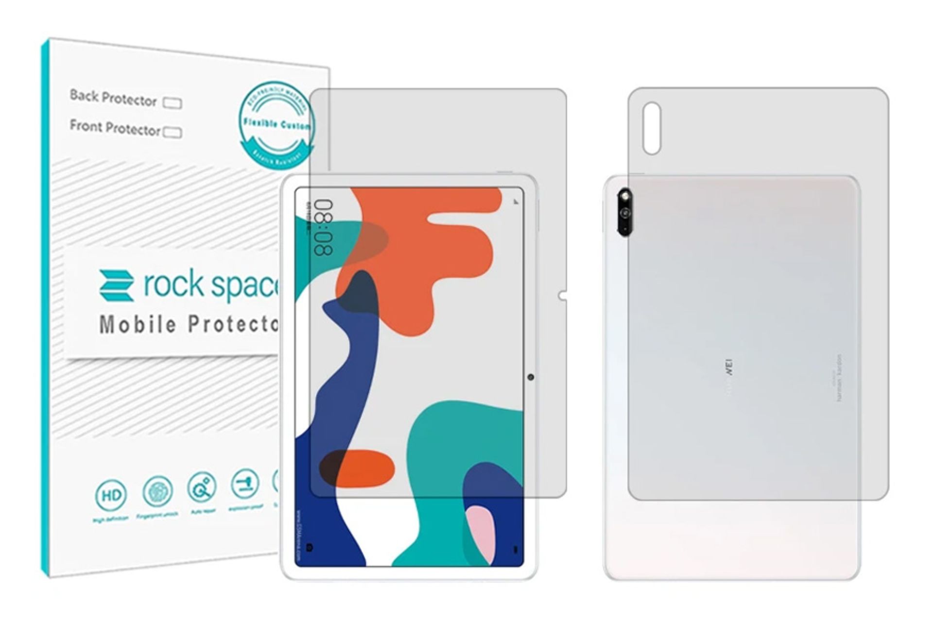محافظ صفحه نمایش تبلت راک اسپیس Rock Space Hygel for Huawei MatePad 10.4 with Back Protector
