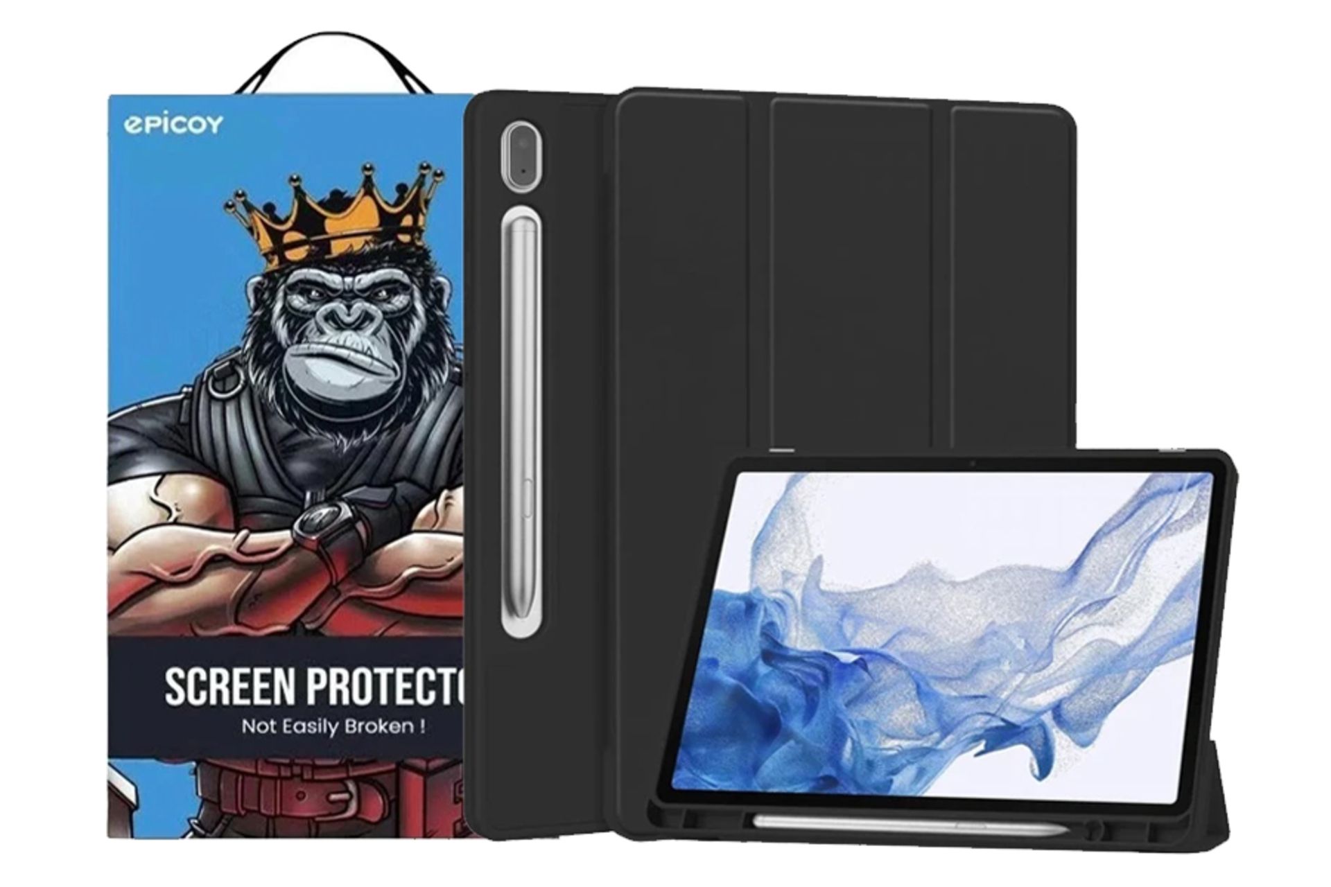 جعبه قاب تبلت کیف کلاسوری اپیکوی مدل Smart مناسب سامسونگ Galaxy Tab S8 /S7