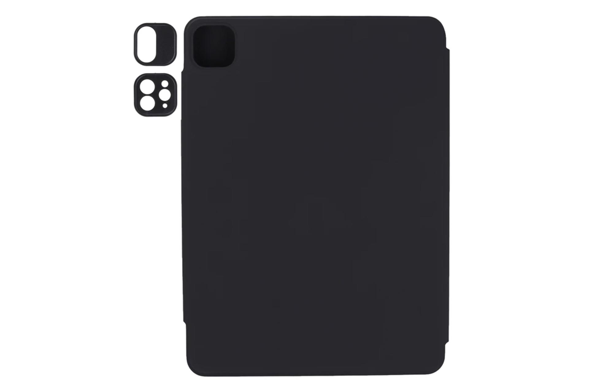 قاب تبلت کیف کلاسوری آراری مدل HIFOLIO مناسب اپل iPad Air 11 2024 همراه با محافظ لنز