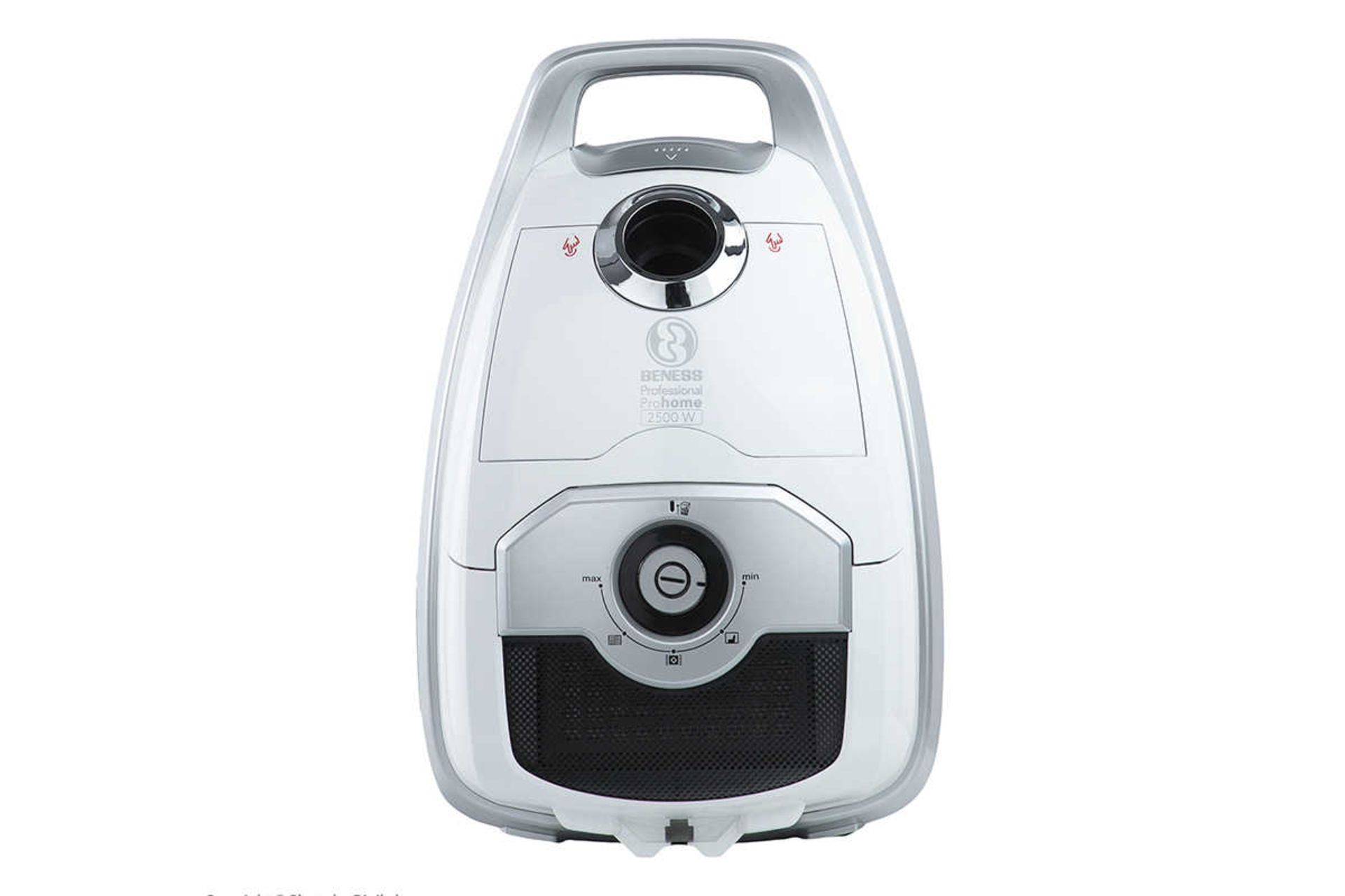 نمای جلوی جاروبرقی بنس 5PRO رنگ سفید