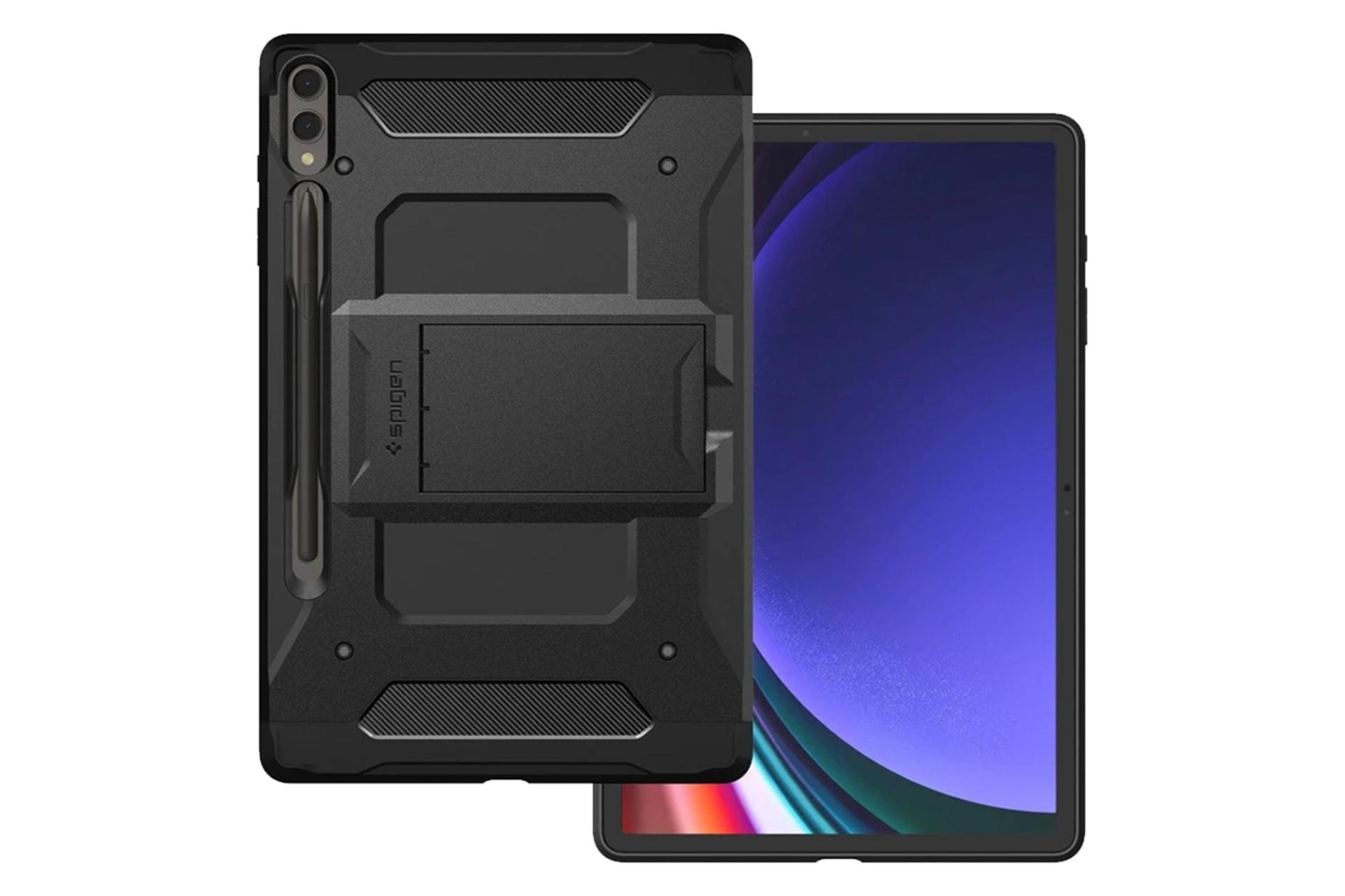قاب تبلت اسپیگن مدل Tough Armor Pro مناسب سامسونگ Galaxy Tab S10 Plus / S9 Plus