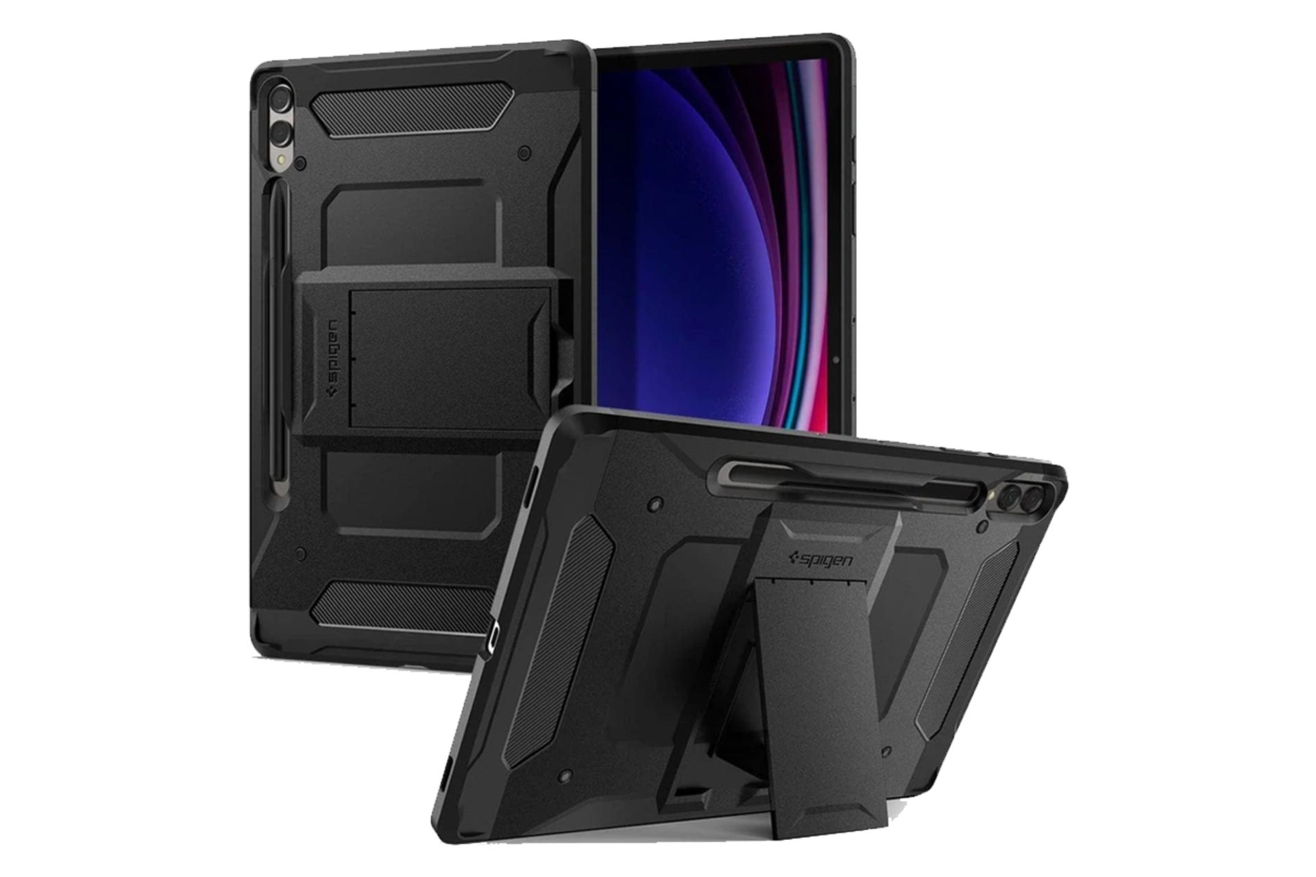 قاب تبلت اسپیگن مدل Tough Armor Pro مناسب سامسونگ Galaxy Tab S10 Plus / S9 Plus