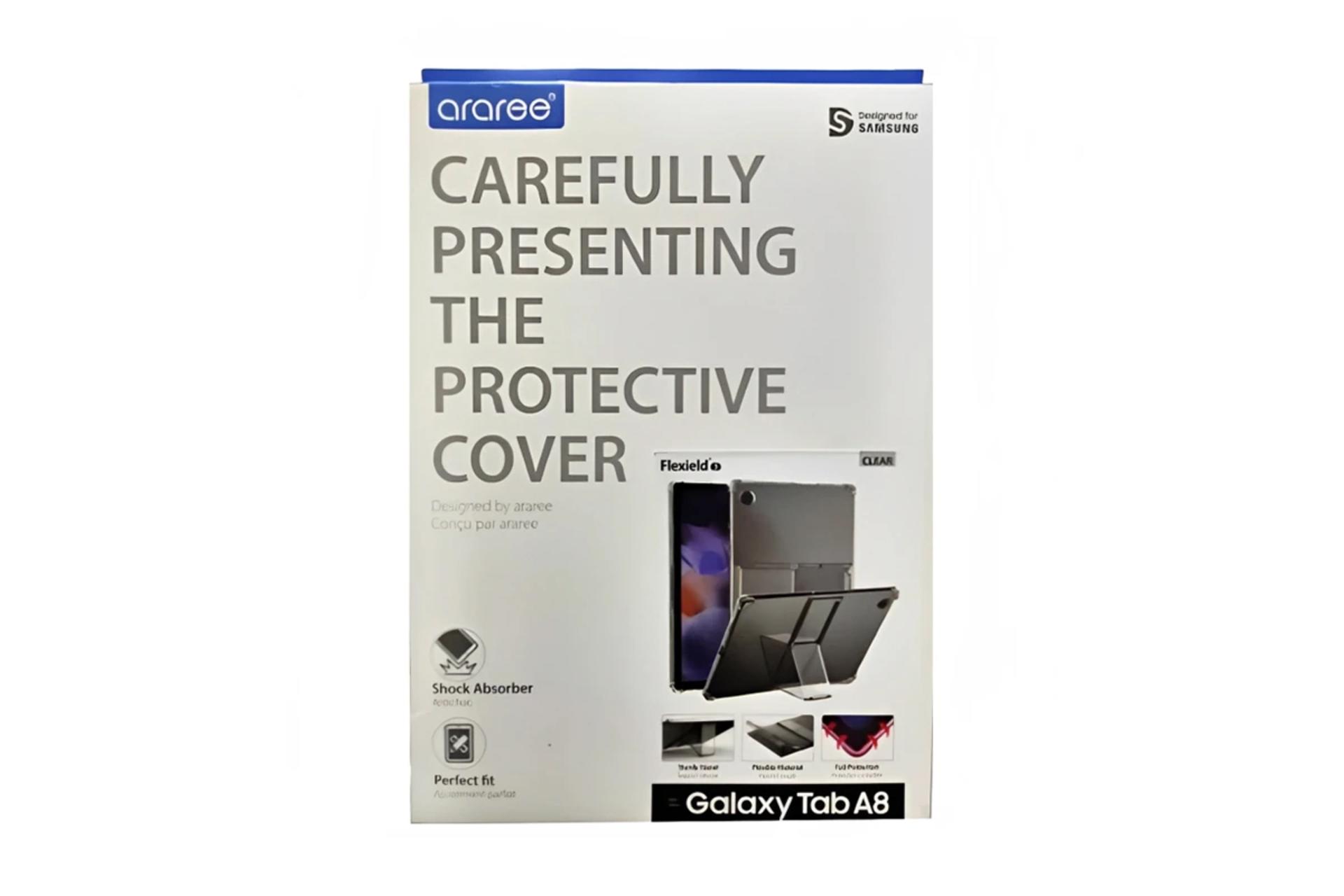 جعبه قاب تبلت آراری مدل Flexield S مناسب سامسونگ Galaxy Tab A8 10.5 2021