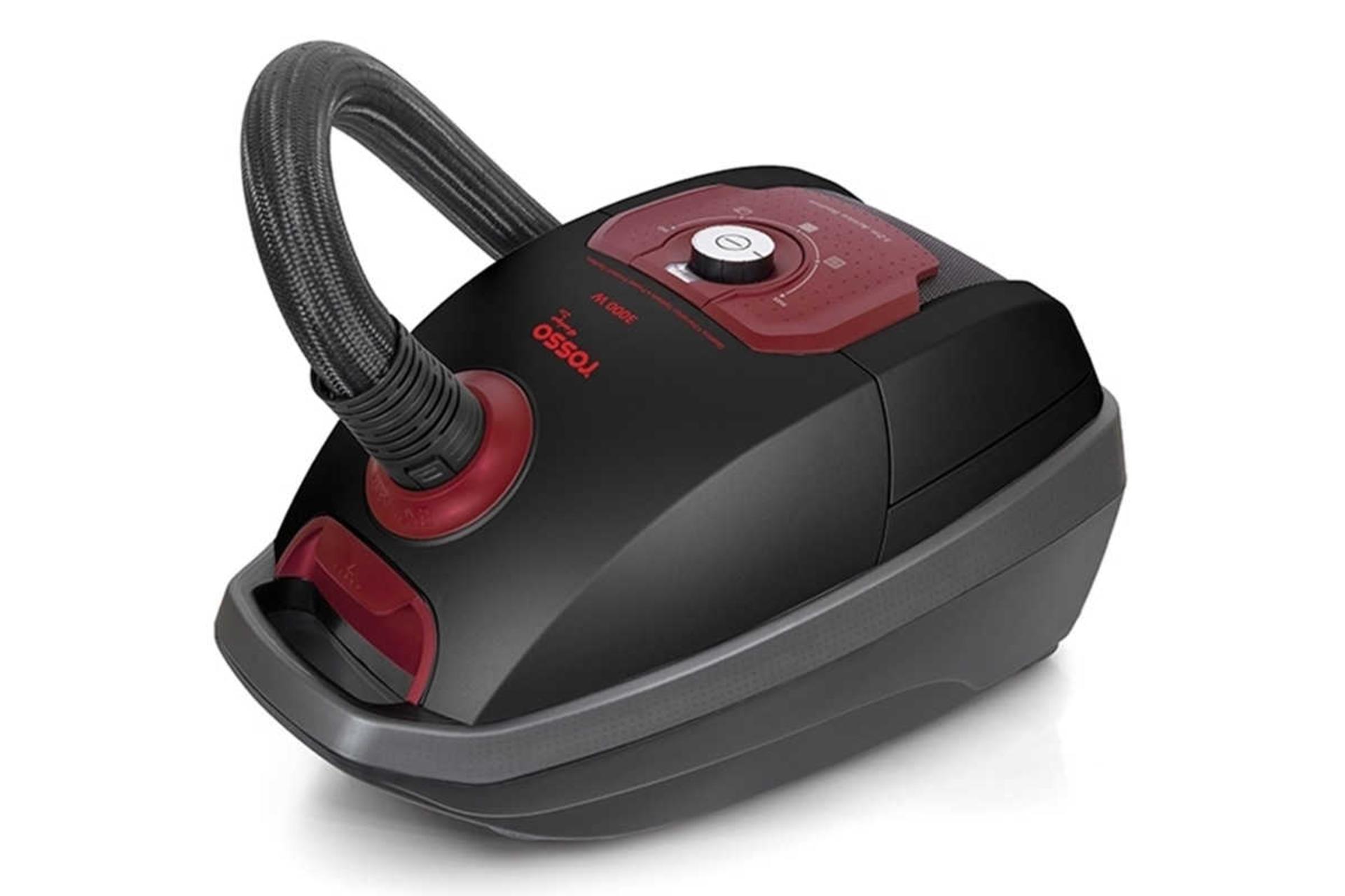 نمای سمت راست جاروبرقی روسو 4edge رنگ مشکی