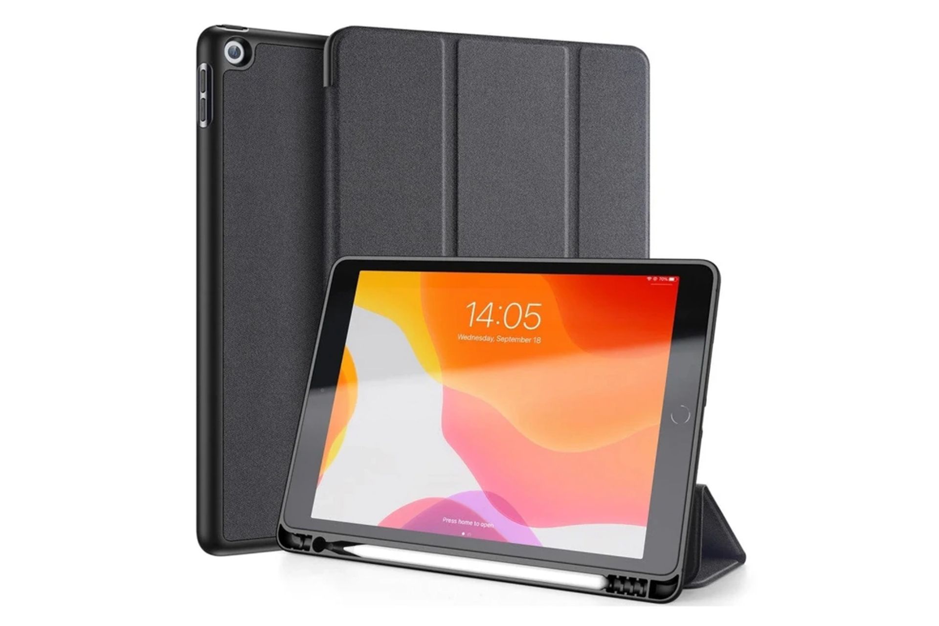 قاب تبلت کیف کلاسوری بادیگارد مدل Domo مناسب اپل iPad 10.2 2021 / 2020 / 2019