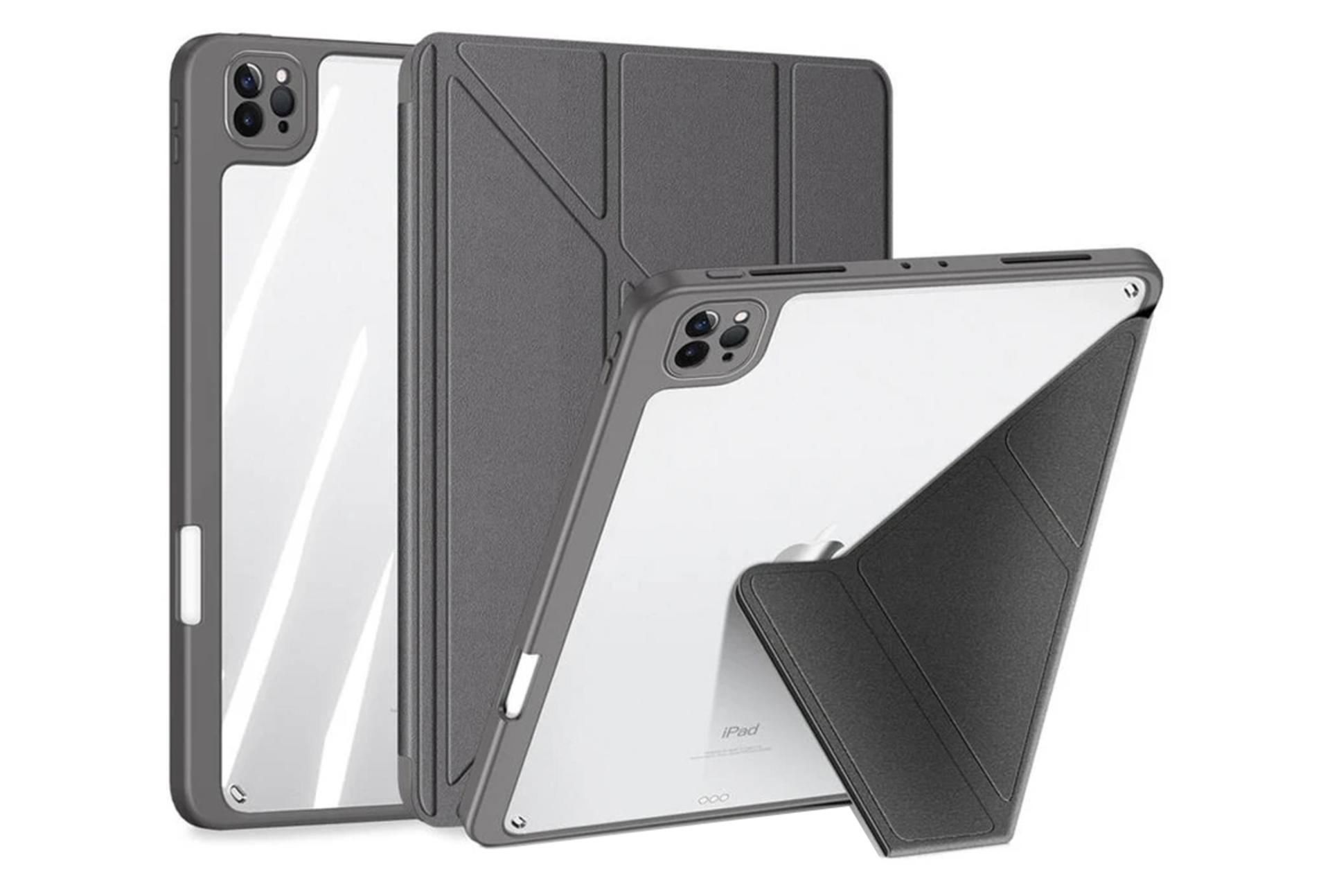 ابعاد و اندازه قاب تبلت کیف کلاسوری بادیگارد مدل Magi مناسب اپل iPad Pro 11 2024