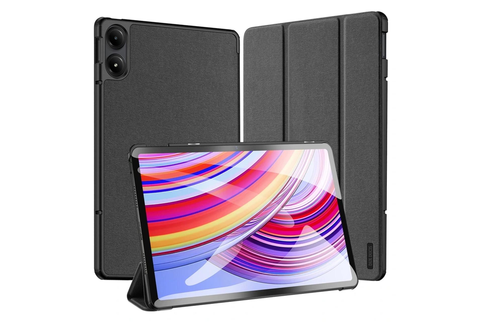 مرجع متخصصين ايران قاب تبلت كيف كلاسوري باديگارد مدل Domo مناسب شيائومي Redmi Pad Pro / Poco Pad