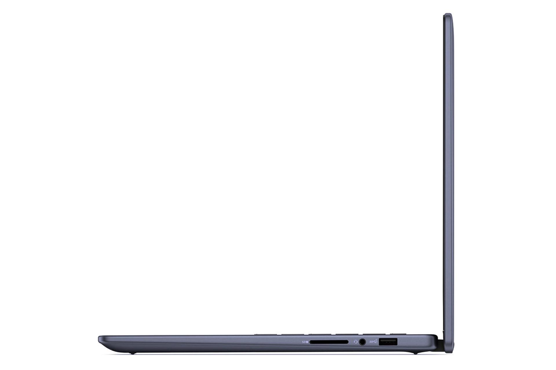 لپ تاپ دل Dell Inspiron 14 7445 نمای جانبی راست و درگاه ها