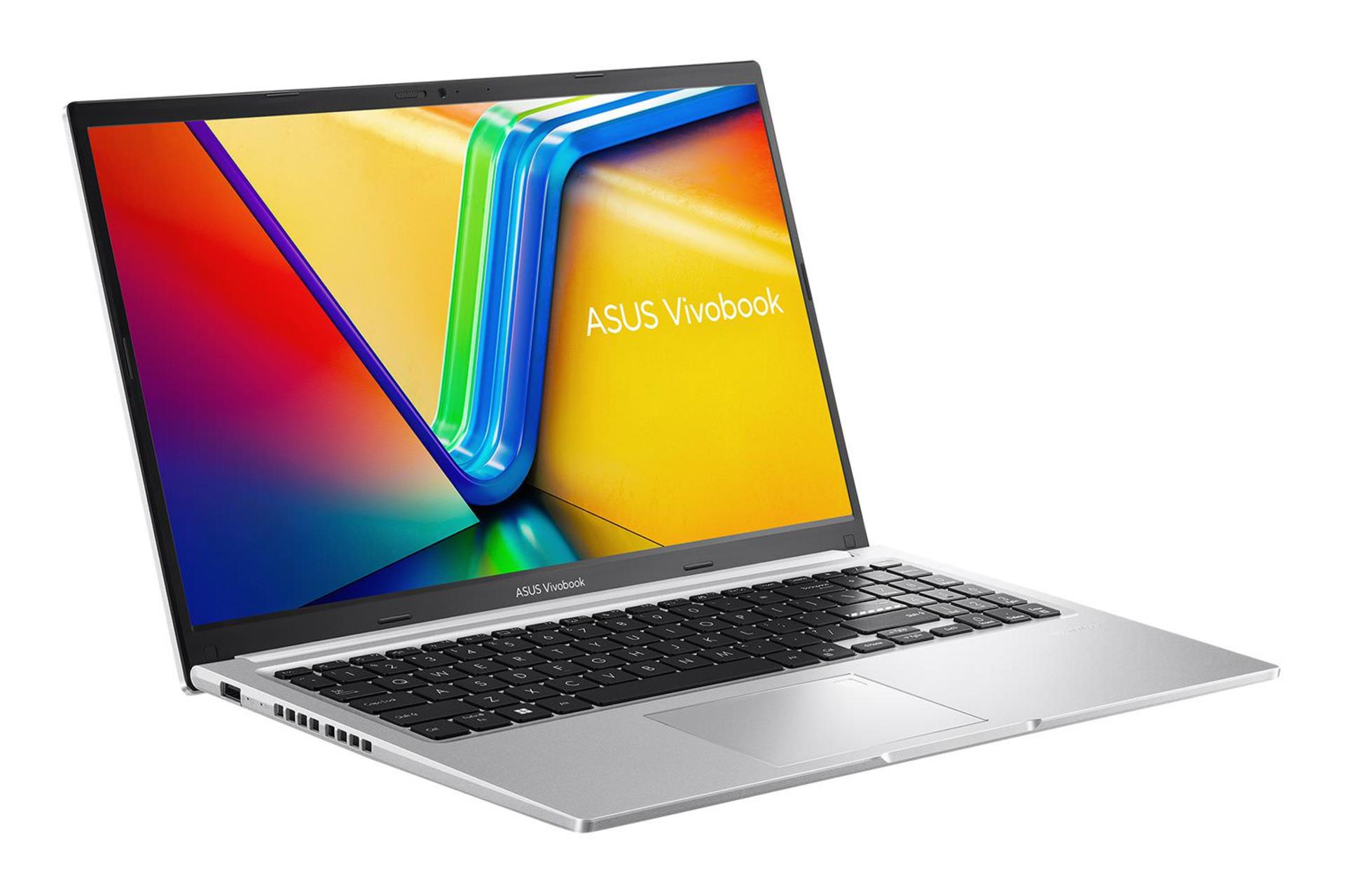 لپ تاپ ایسوس ASUS VivoBook 15 X1502VA نمای جلو و چپ