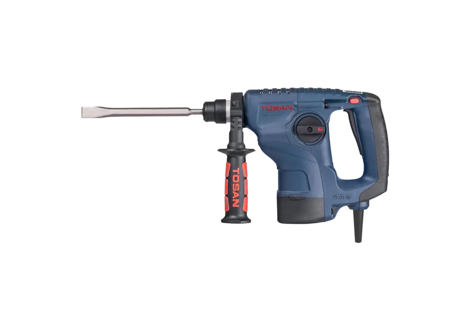 نمای کنار دریل بتن کن برقی توسن 8030H