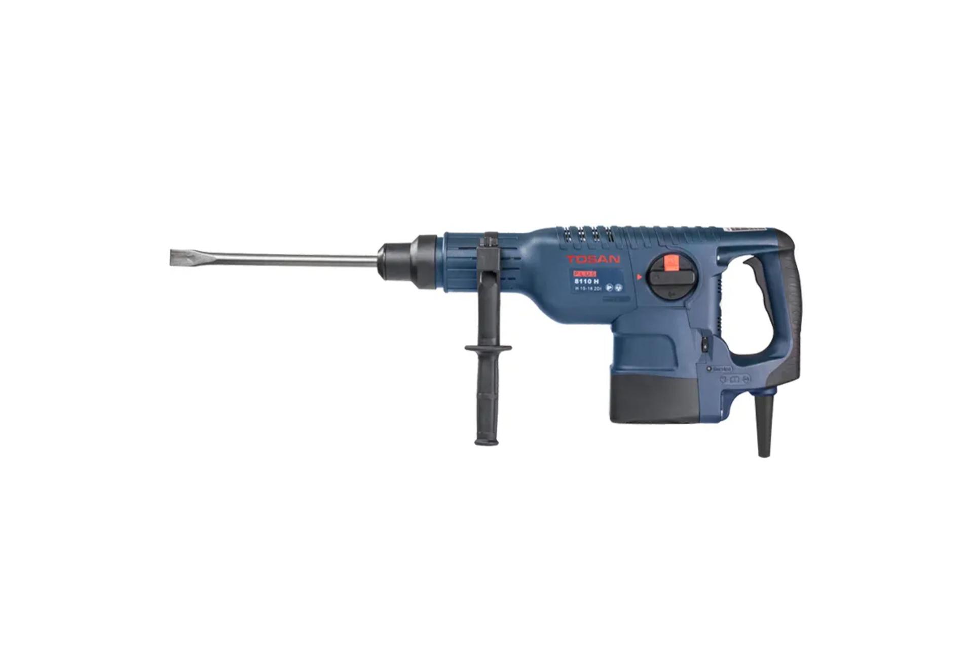 نمای کنار دریل بتن کن برقی توسن 8110H