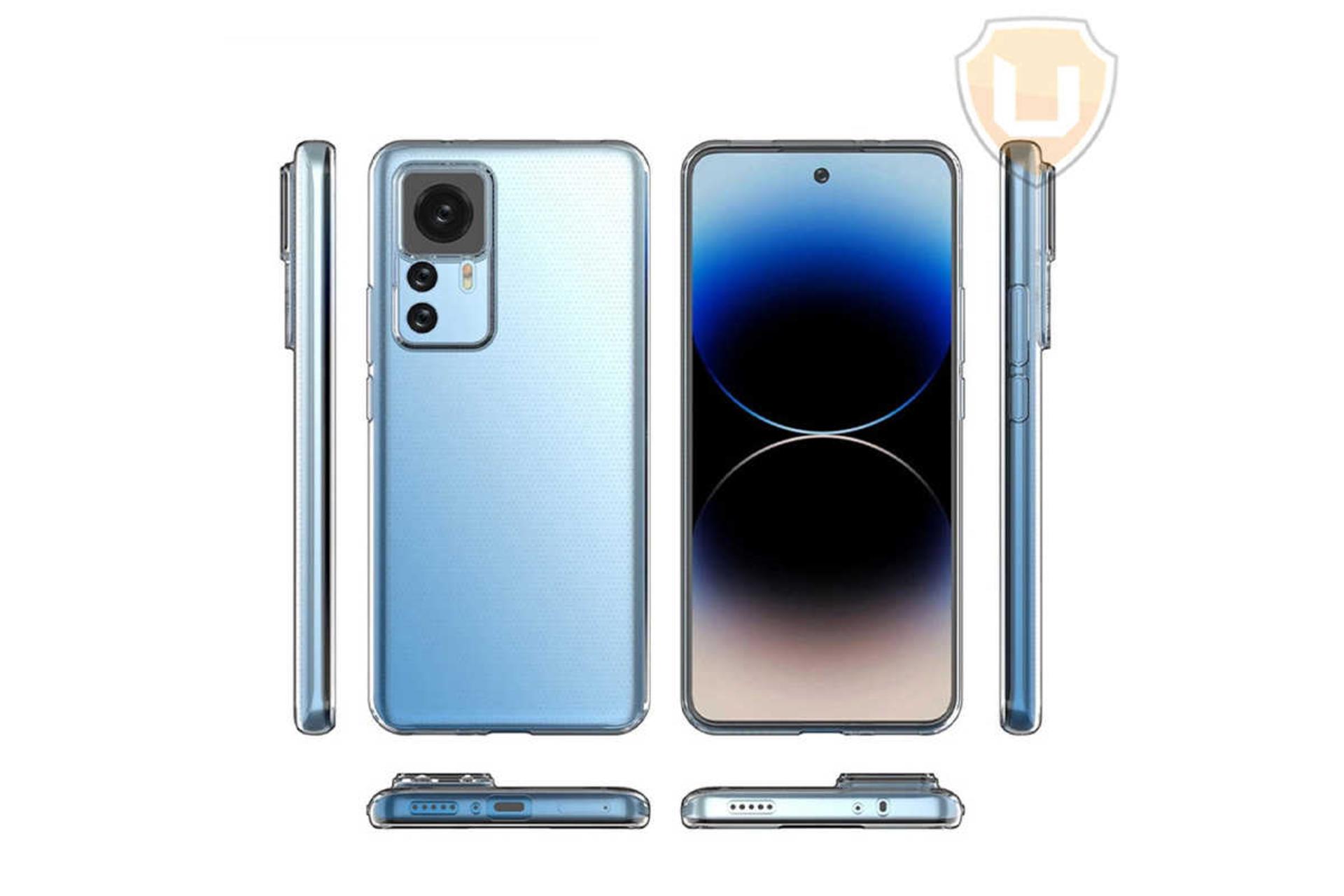 لبه‌های قاب گوشی آلتیمیت شیلد مدل Clear مناسب شیائومی 12T Pro / 12T / Redmi K50 Ultra