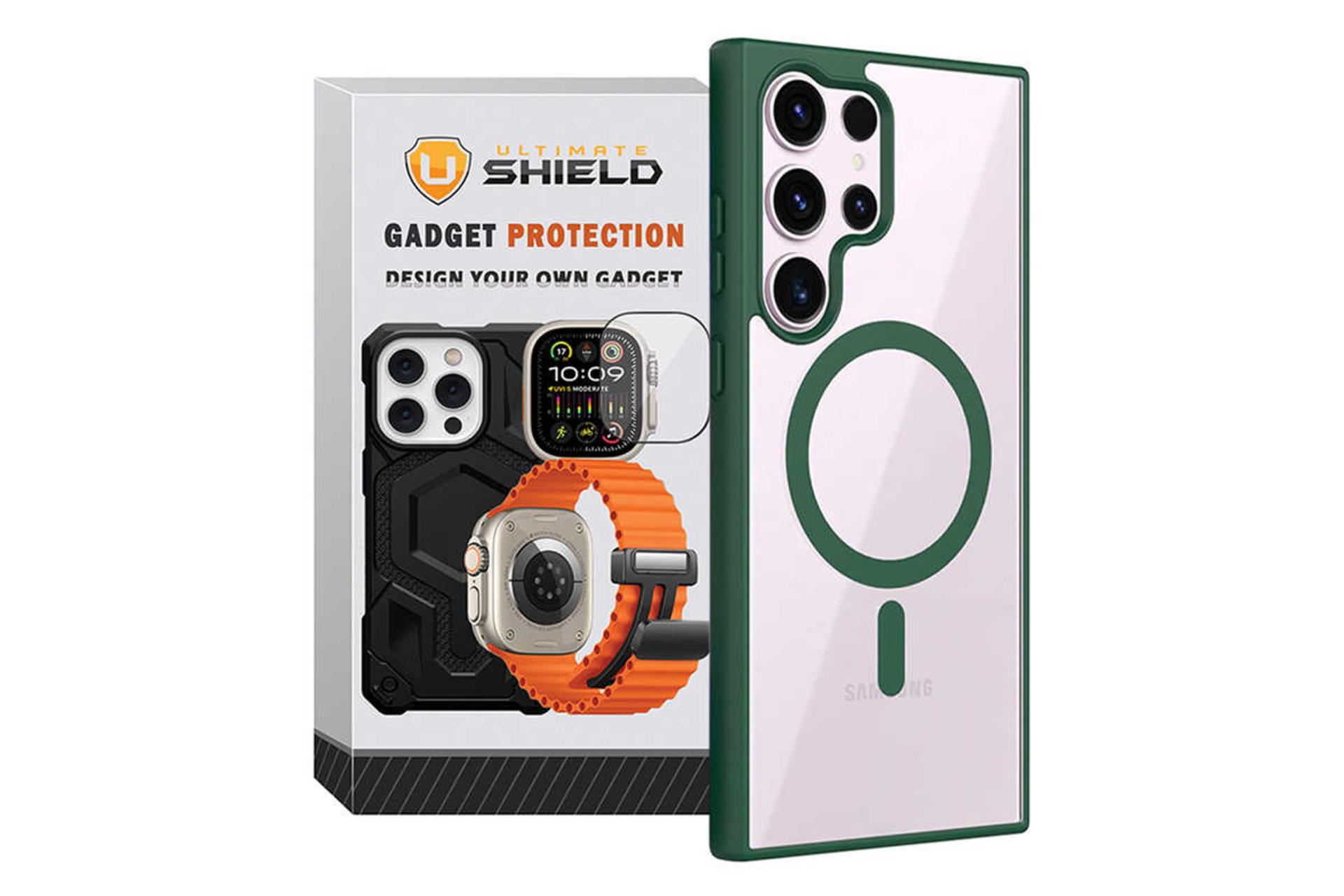 جعبه قاب گوشی آلتیمیت شیلد مدل BRD Magsafe مناسب سامسونگ Galaxy S25 Ultra