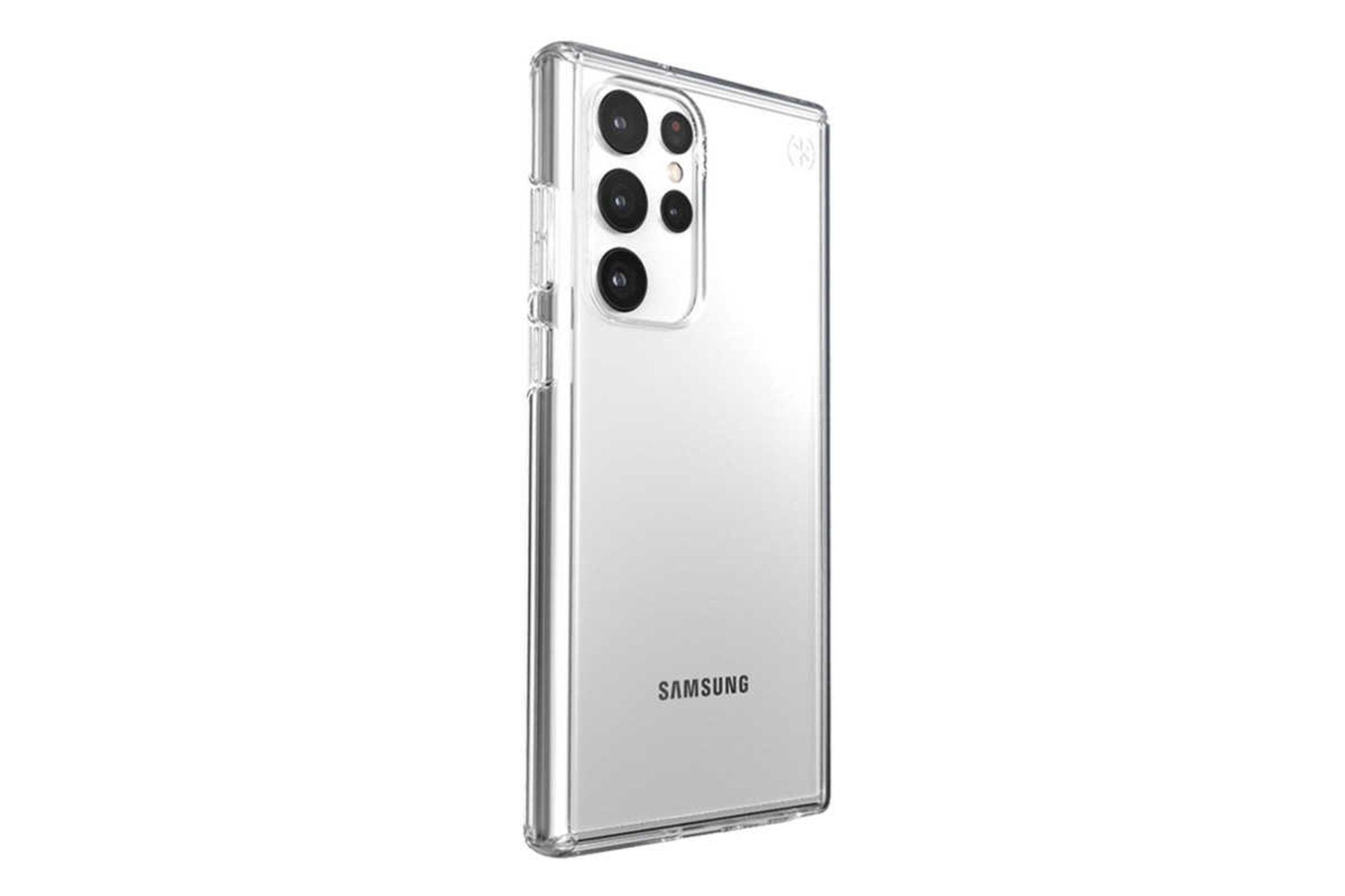 نمای پشت قاب گوشی آلتیمیت شیلد مدل Clear-PR-UL مناسب سامسونگ Galaxy S24 Ultra همراه با محافظ صفحه نمایش