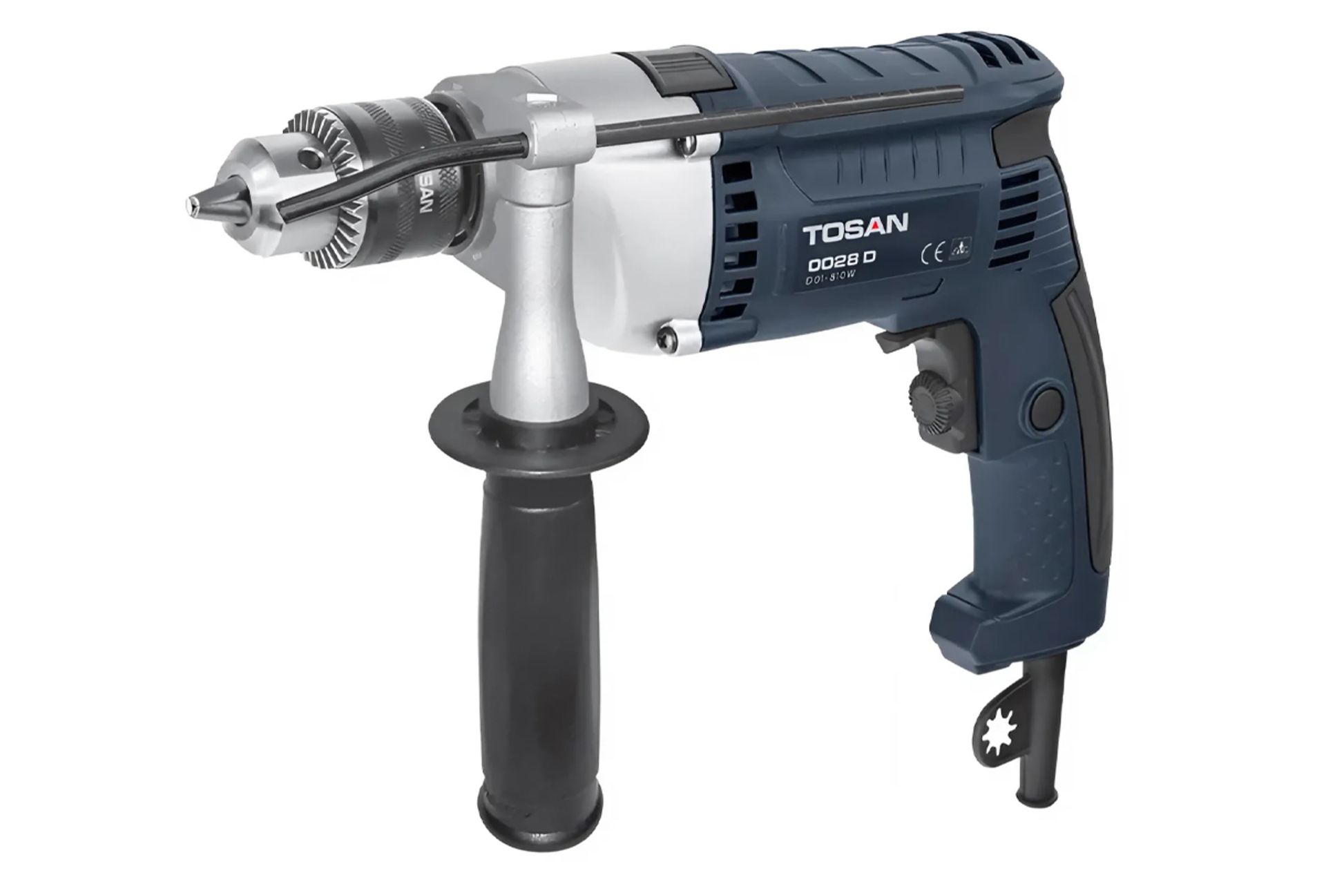 ابعاد و اندازه دریل چکشی برقی توسن 0028D
