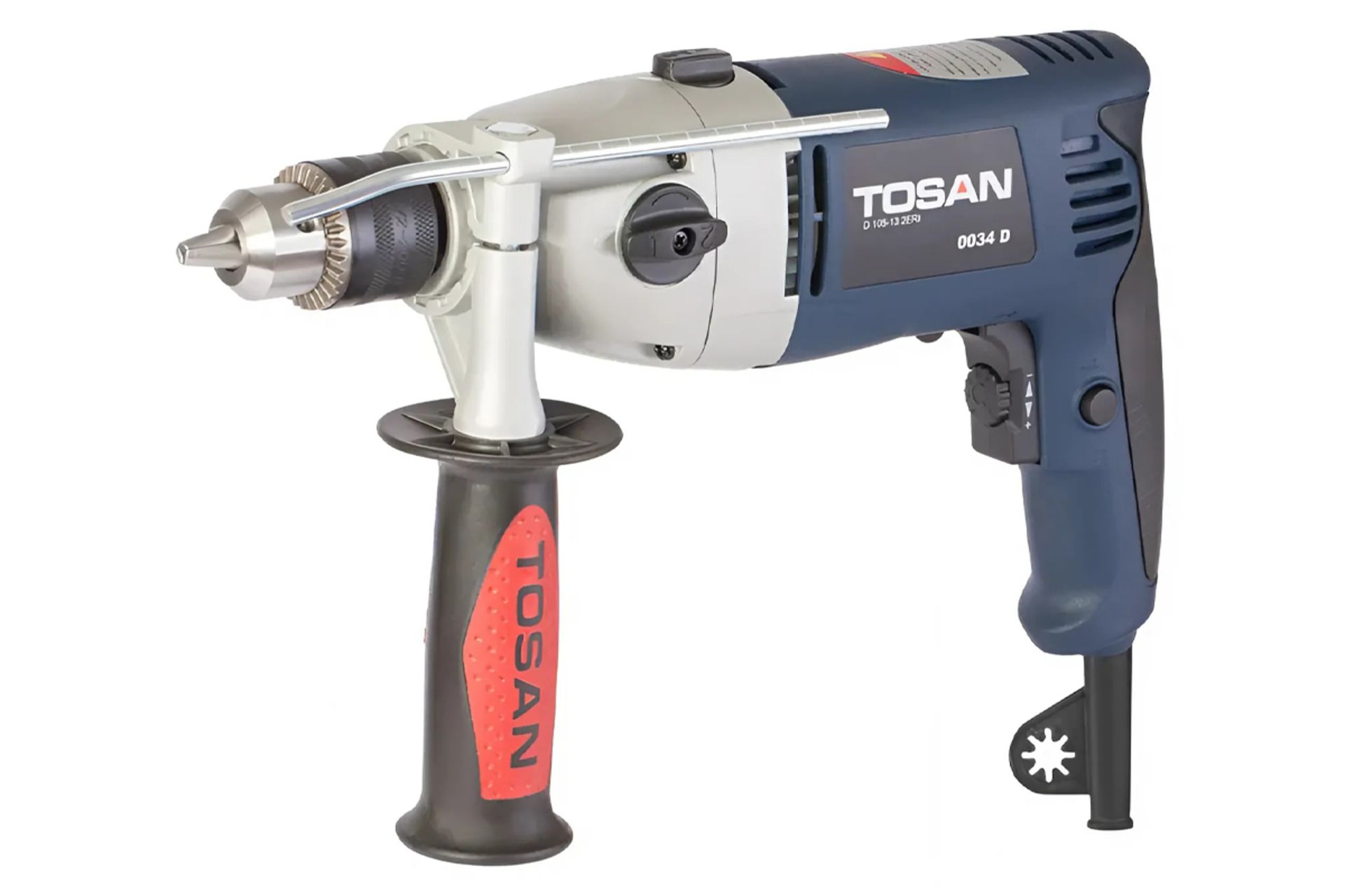 ابعاد و اندازه دریل چکشی برقی توسن 0034DBX